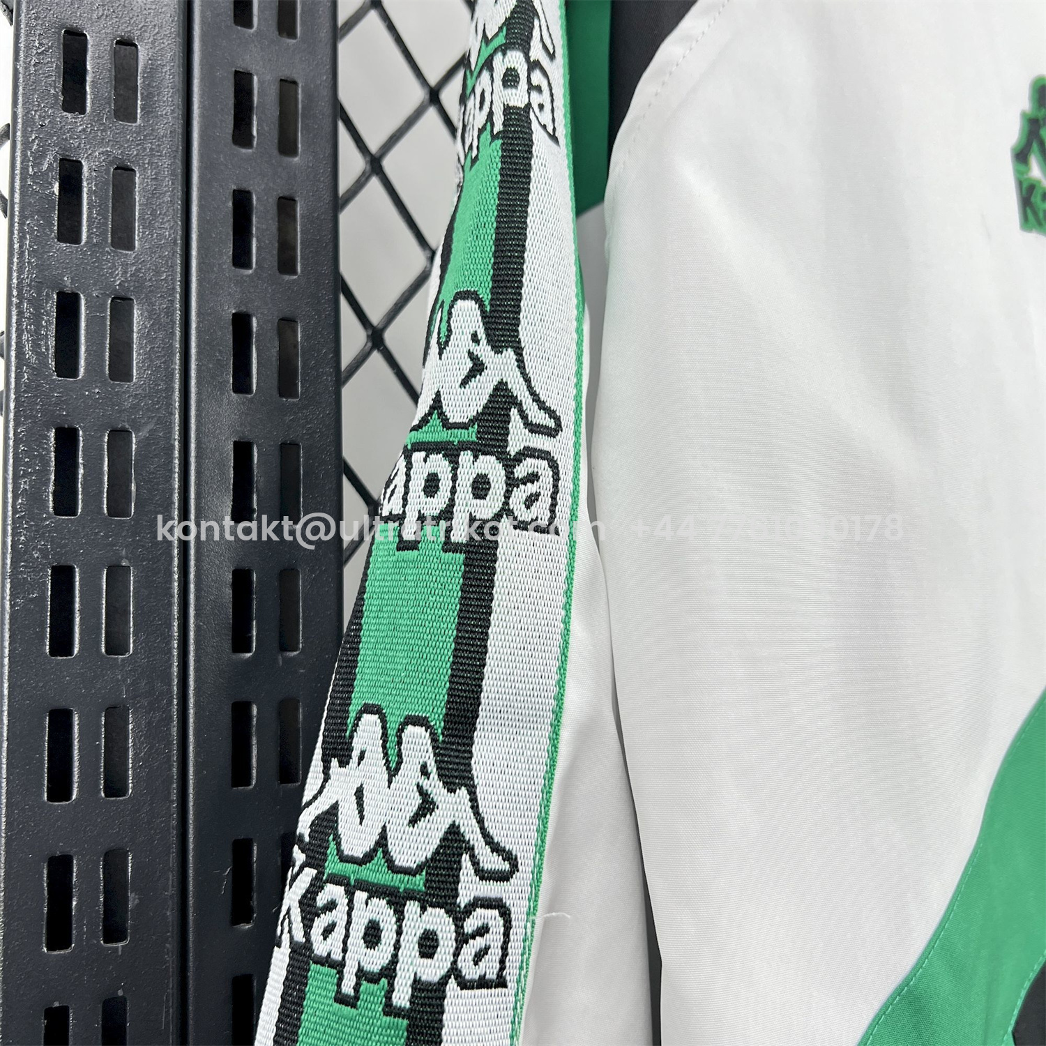 UltraTrikot-Retro Real Betis 1995-96 Black And White Windbreaker