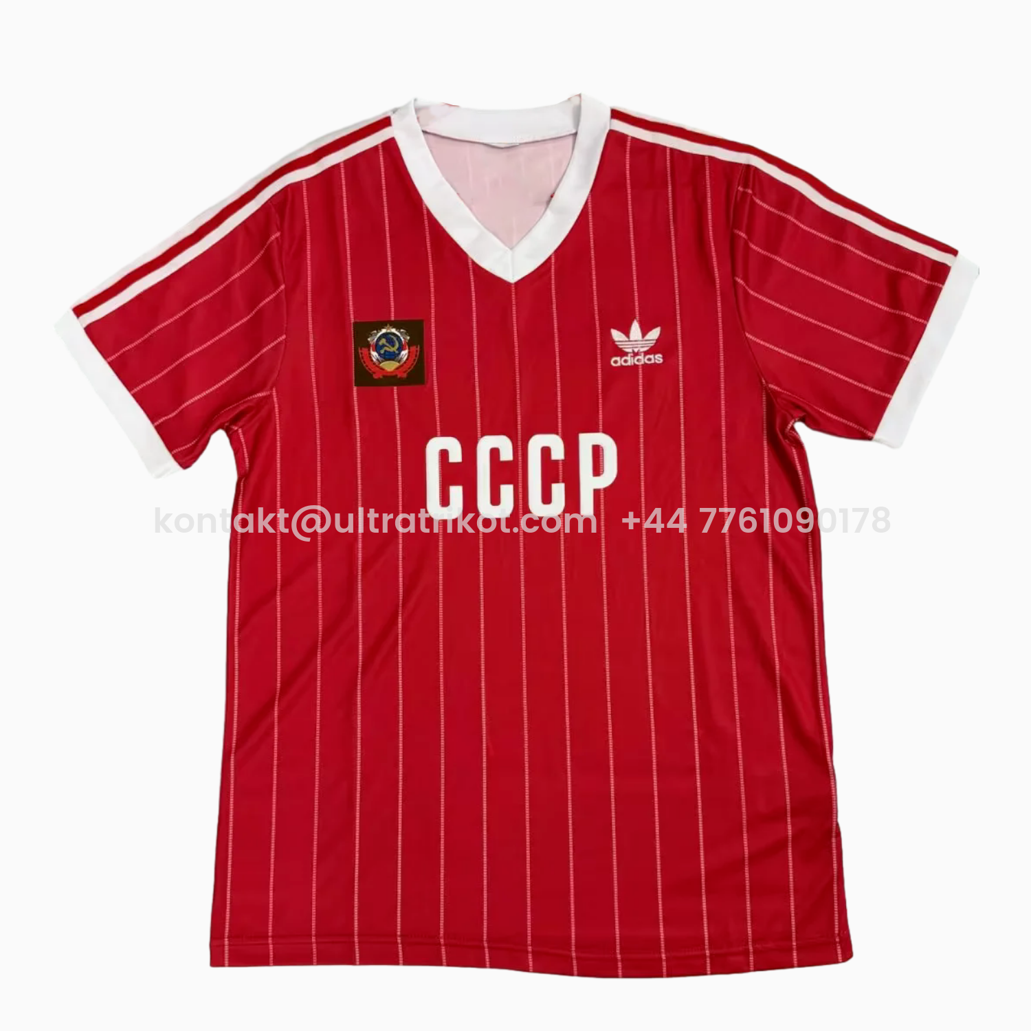 UltraTrikot-Retro Soviet Union 1982-83 Home Red Jersey
