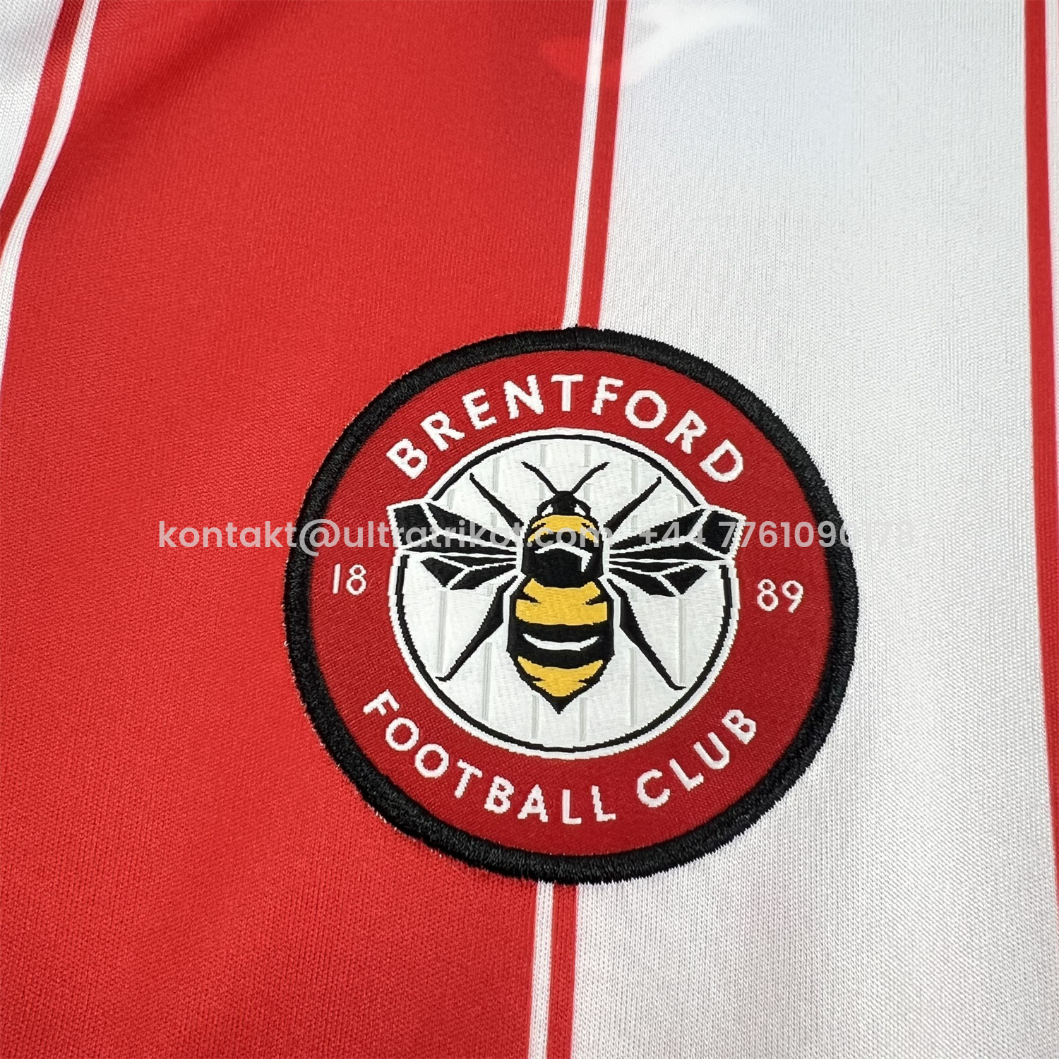 UltraTrikot-Brentford 25-26 Home Jersey - Fans Version