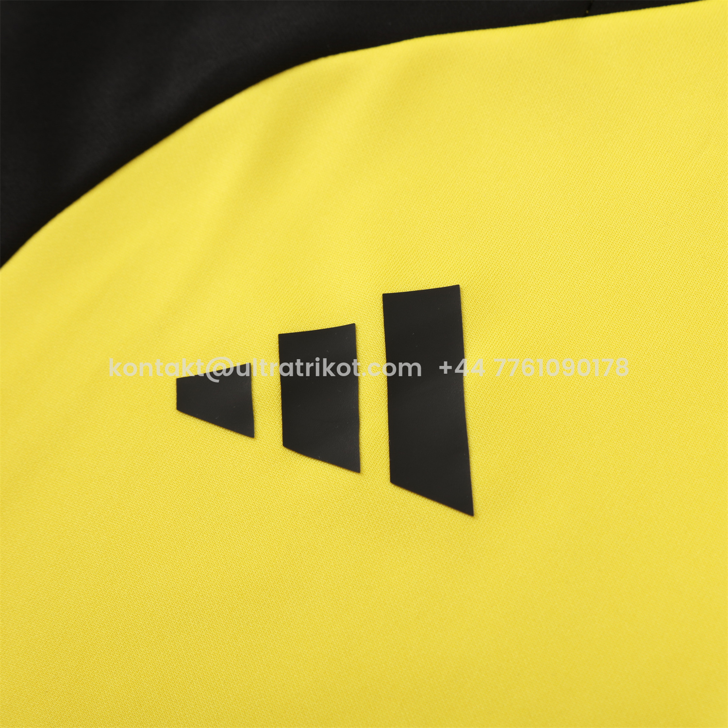 UltraTrikot-Atletico Mineiro 25-26 Long Sleeve Training Set - Yellow Top & Black Pants