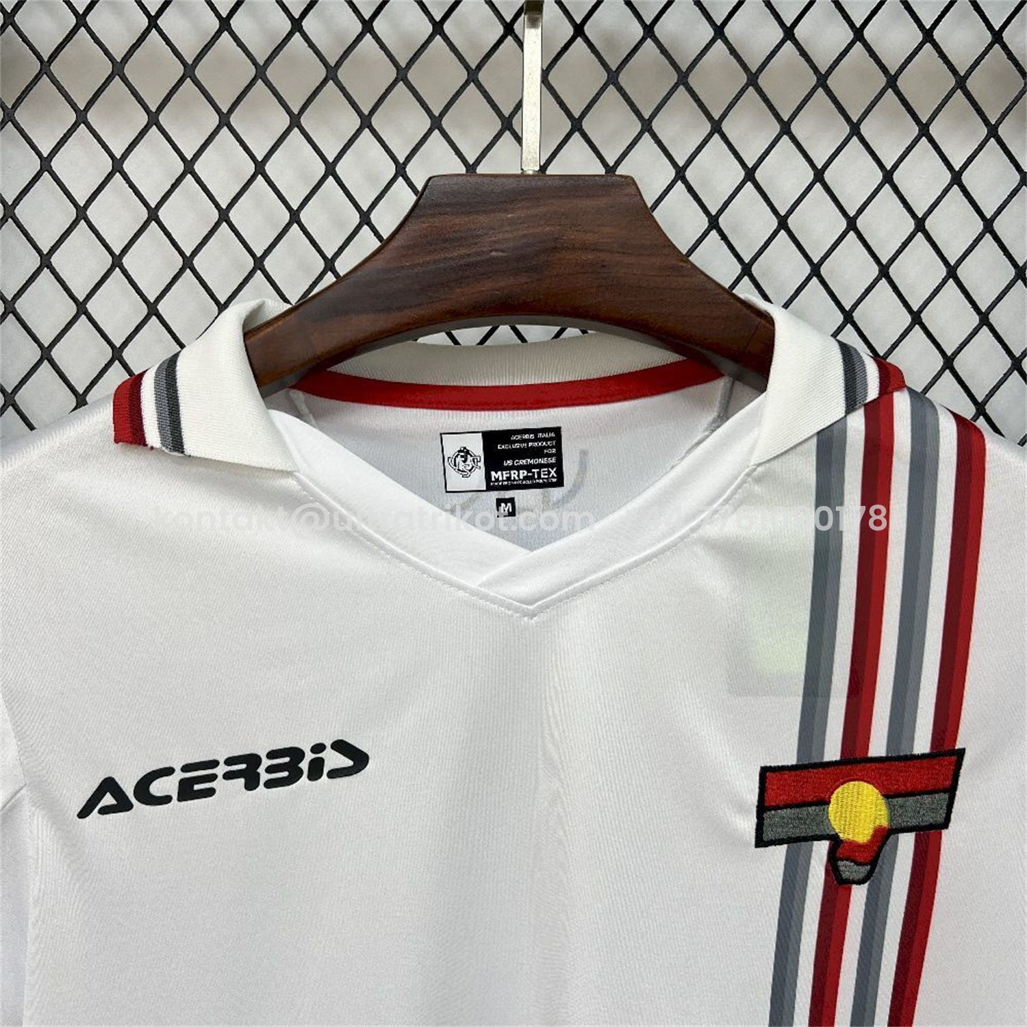 UltraTrikot-Cremonese 25-26 Away White Jersey - Fans Version