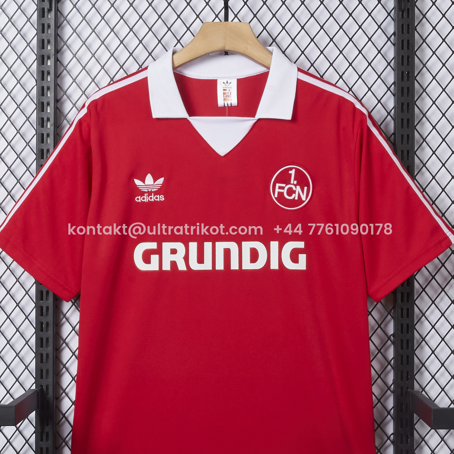 UltraTrikot-Retro Nürnberg 1978-80 Home Red Jersey