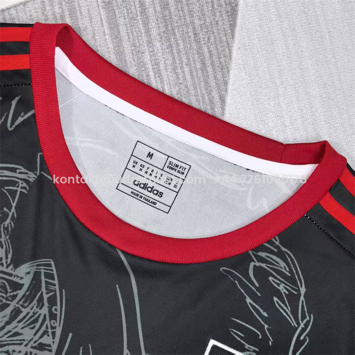 UltraTrikot-Japan 25-26 Uchiha Itachi Amaterasu Special Jersey - Fans Version