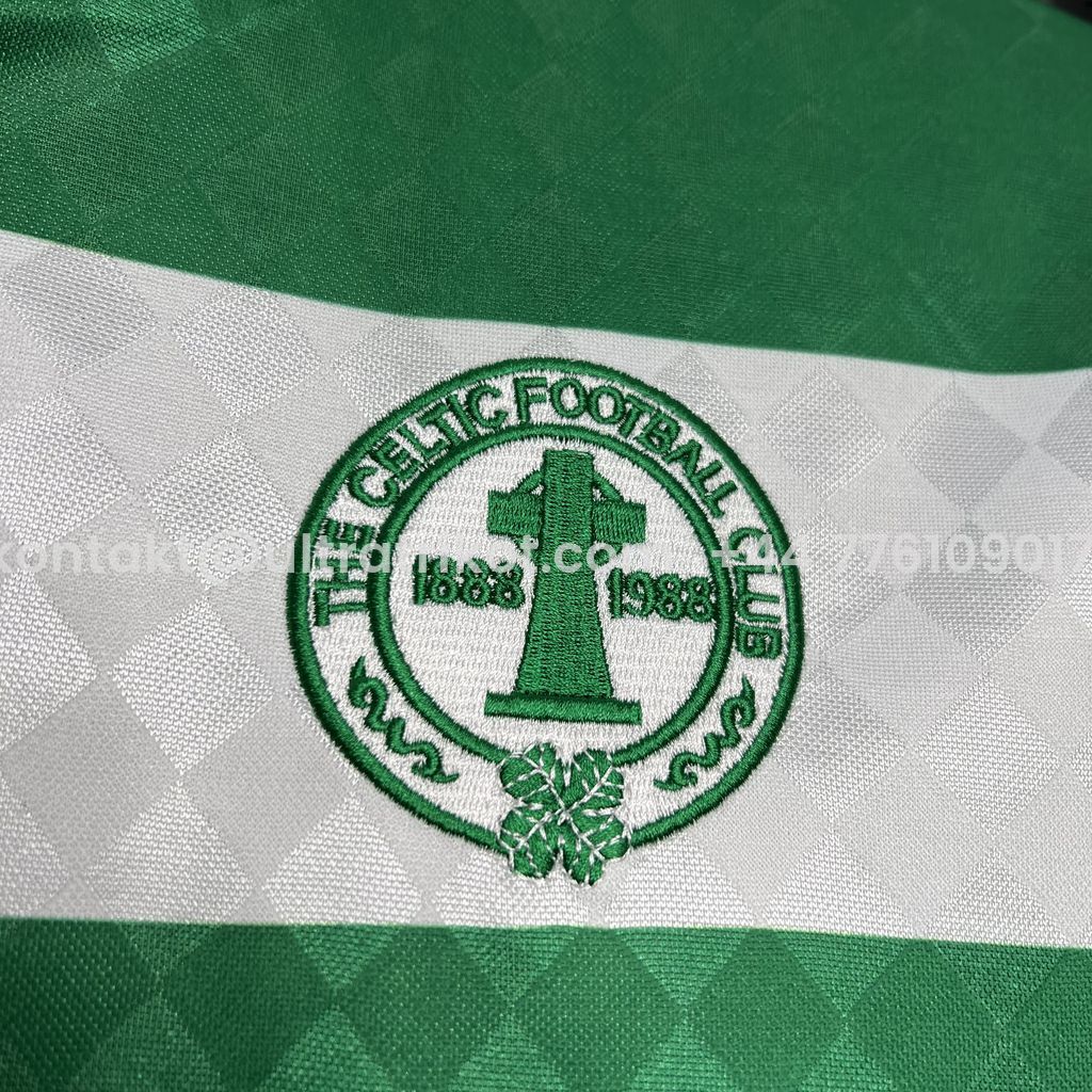 UltraTrikot-Retro Celtic 1987-88 Home Stadium Jersey