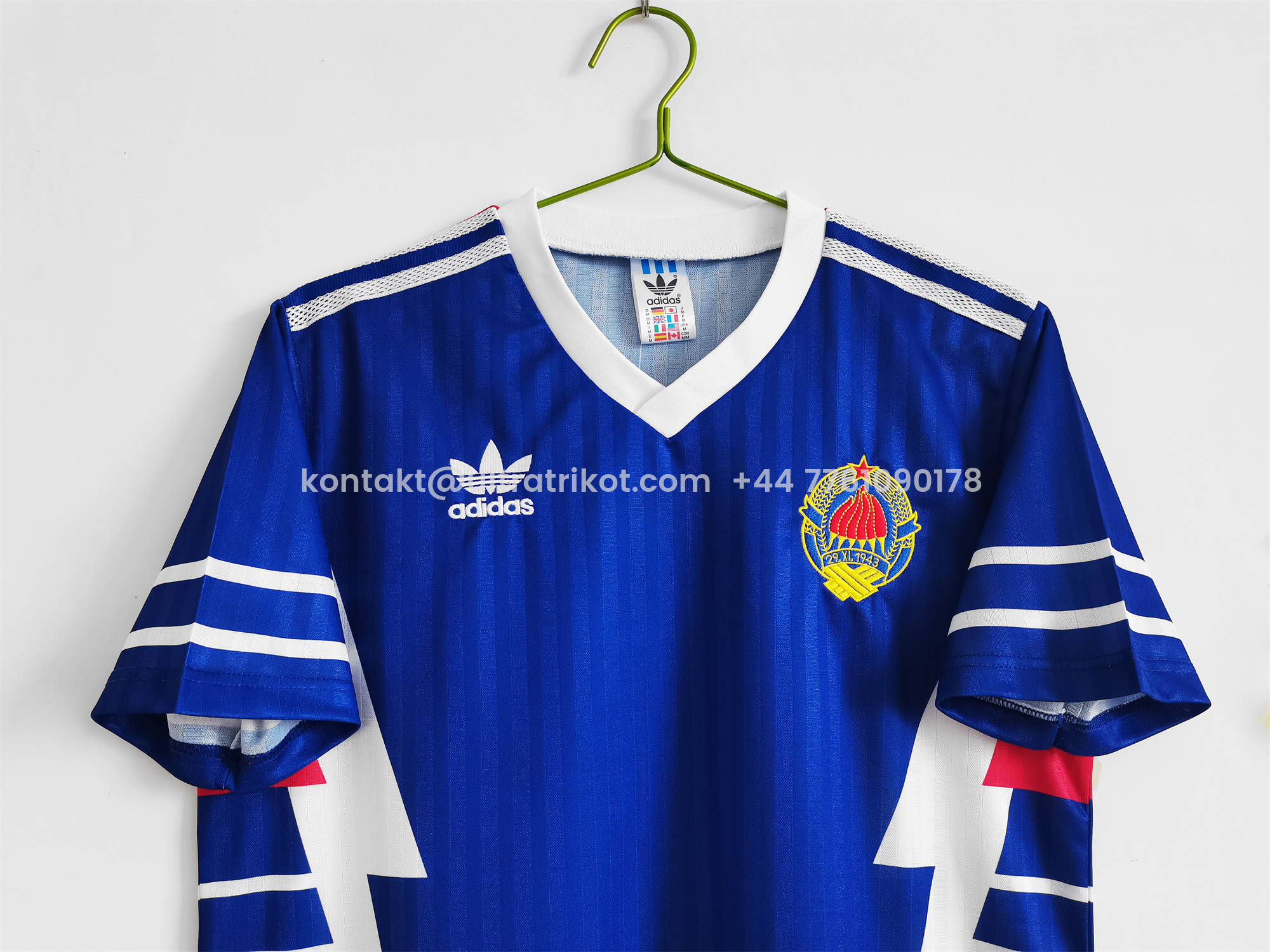 UltraTrikot-Retro Jugoslawien 1990 Home Stadium Jersey