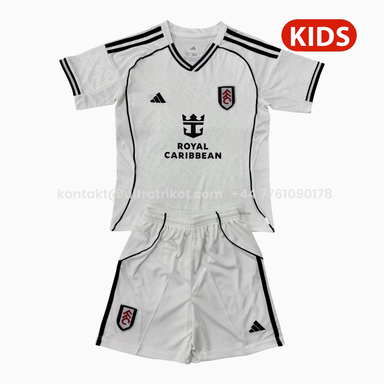 UltraTrikot-Fulham 25-26 Home Kids Kit