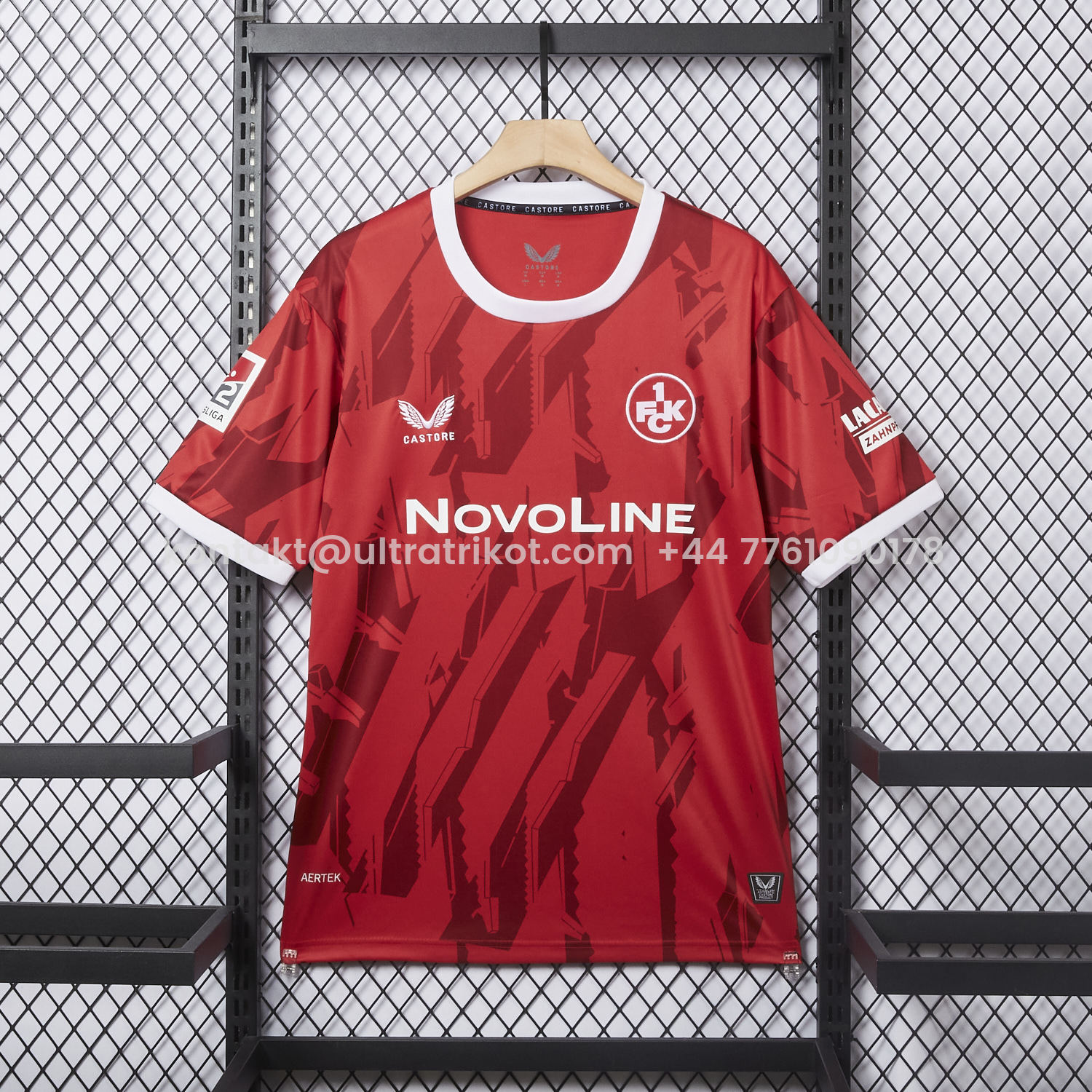 UltraTrikot-Kaiserslautern 25-26 Home Jersey - Fans Version