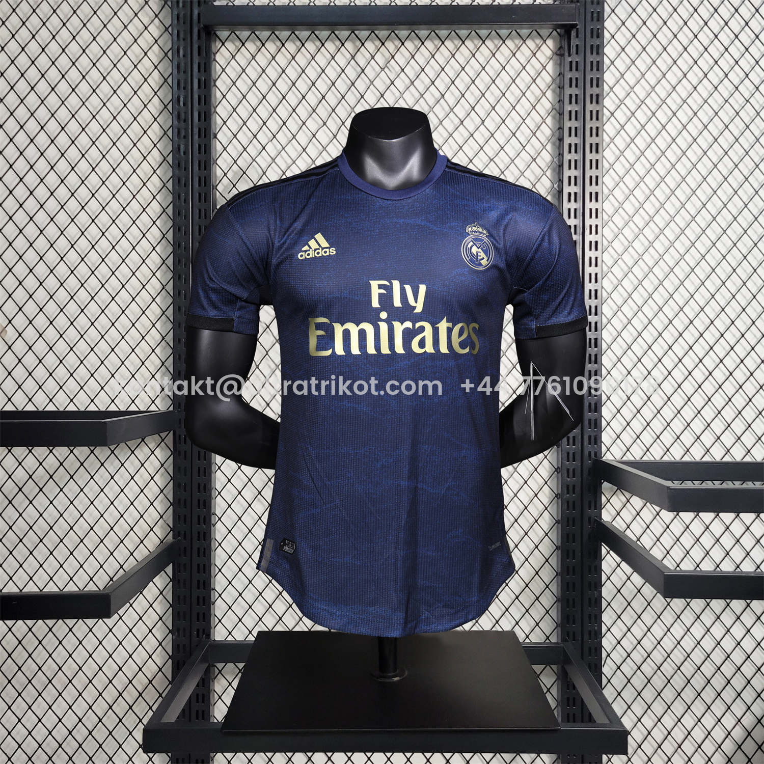 UltraTrikot-Retro Real Madrid 2019-20 Away Jersey - Player Version