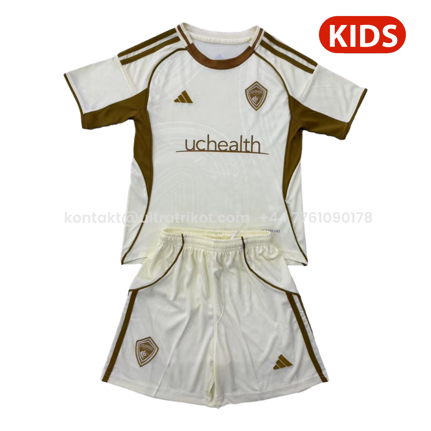 UltraTrikot-Colorado Rapids 25-26 Pre-Match Training Kids Kit