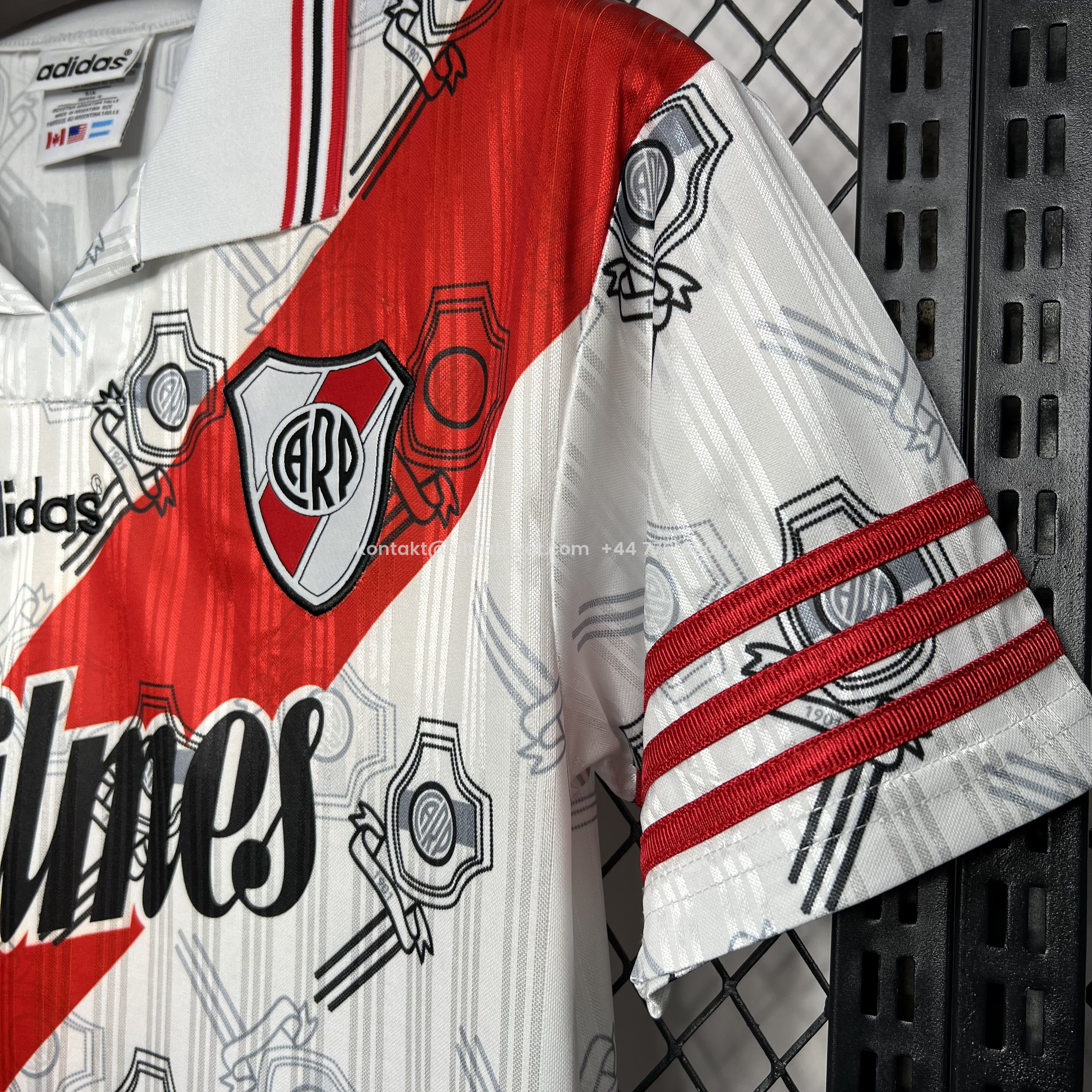 UltraTrikot-Retro River Plate 1996-97 Home Stadium Jersey