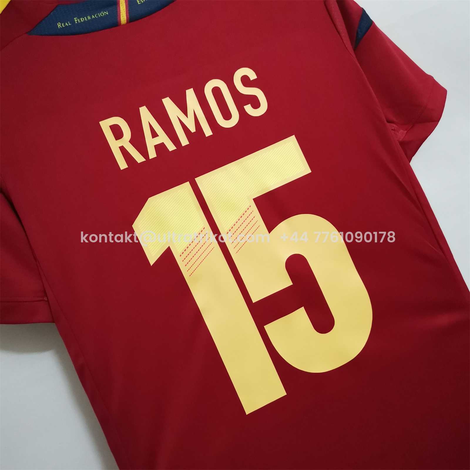 UltraTrikot-Retro Spain 2012 Home Stadium Jersey