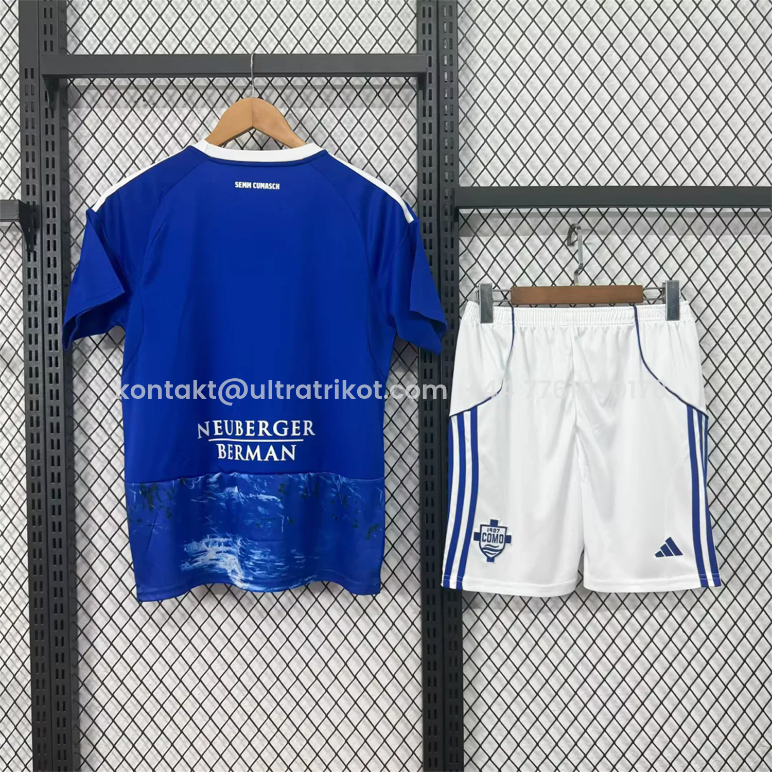 UltraTrikot-Como 25-26 Home Kids Kit