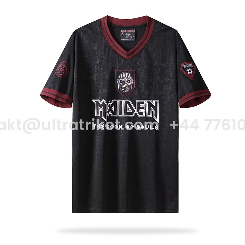 UltraTrikot-Retro Iron Maiden 2016 Black Jersey
