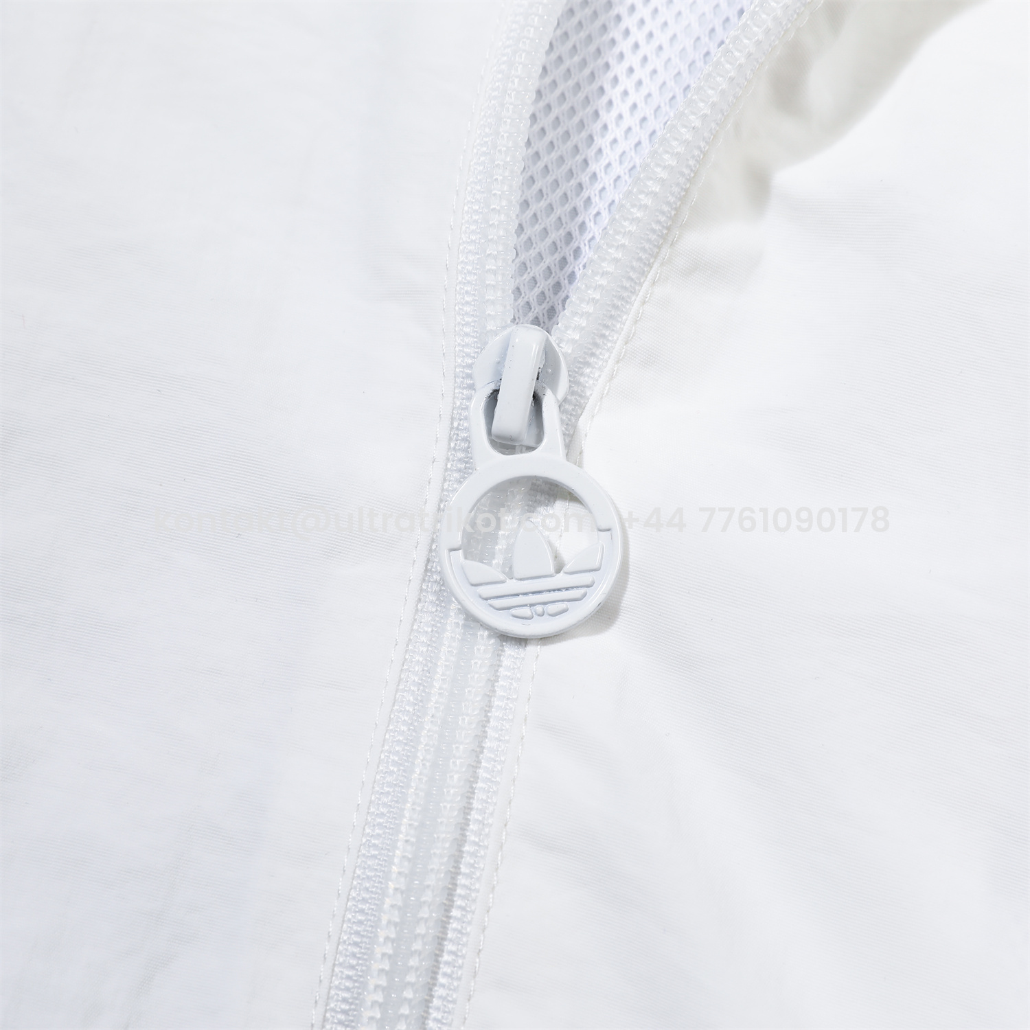 UltraTrikot-Real Madrid 24-25 Retro Style Player Windbreaker Jacket Suit - White & Orange