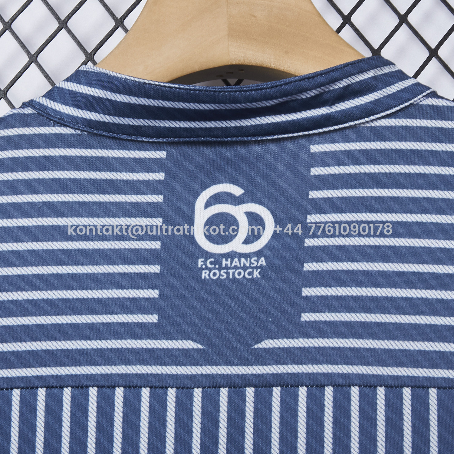 UltraTrikot-Hansa Rostock 25-26 60-Year Anniversary Fisherman Jersey - Fans Version