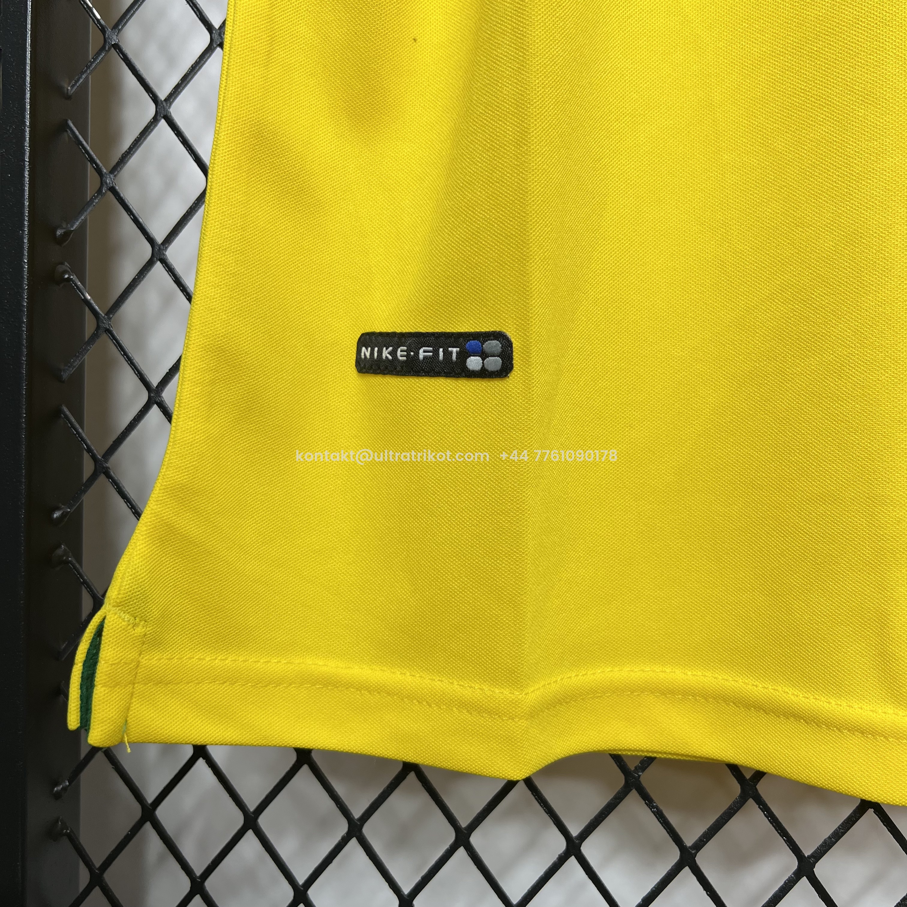 UltraTrikot-Retro Brazil 1998 Home Stadium Jersey