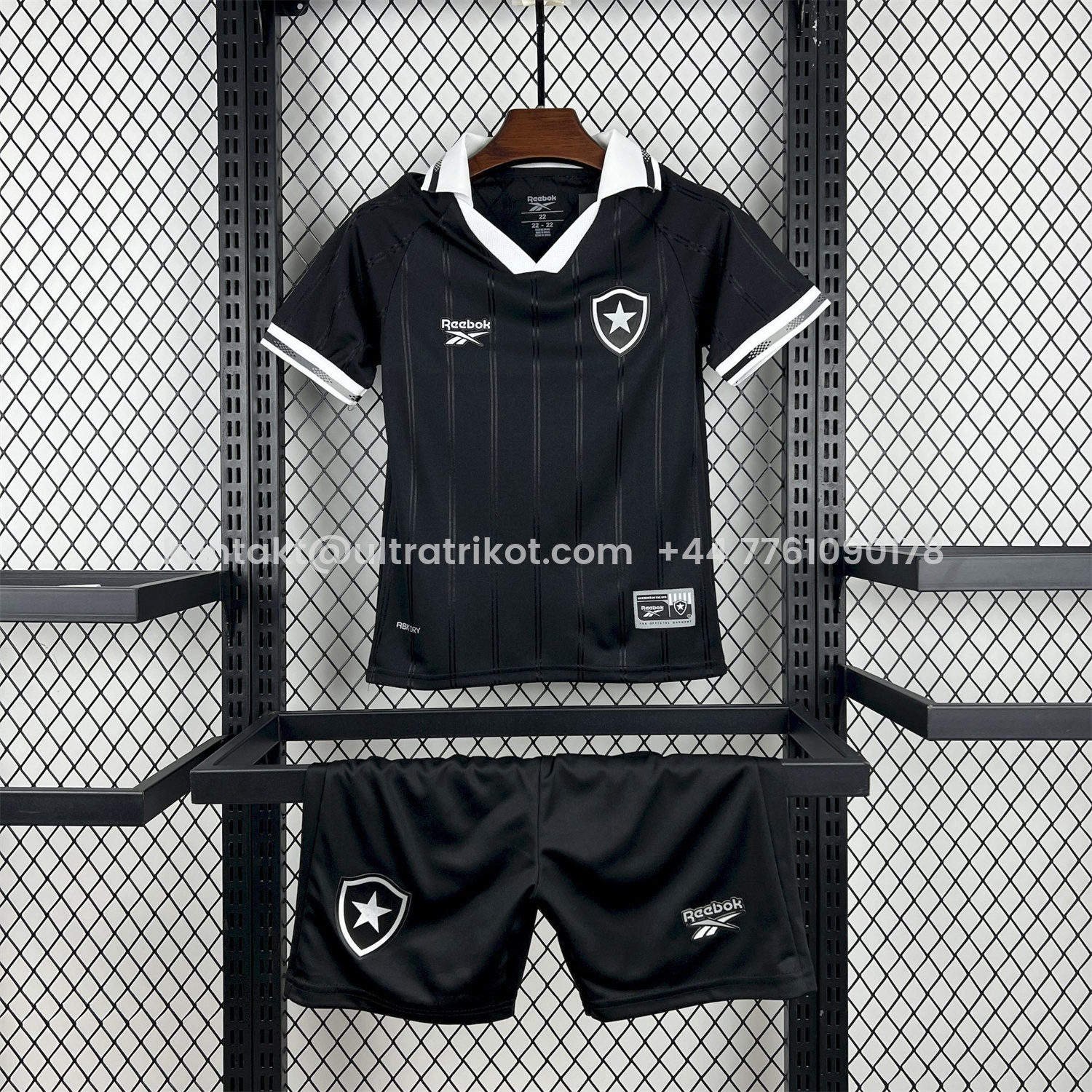UltraTrikot-Botafogo 25-26 Away Unsponsored Kids Kit