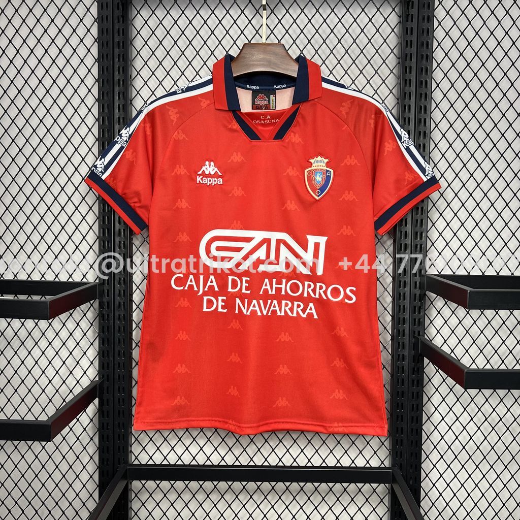 UltraTrikot-Retro Osasuna 1996-97 Home Jersey