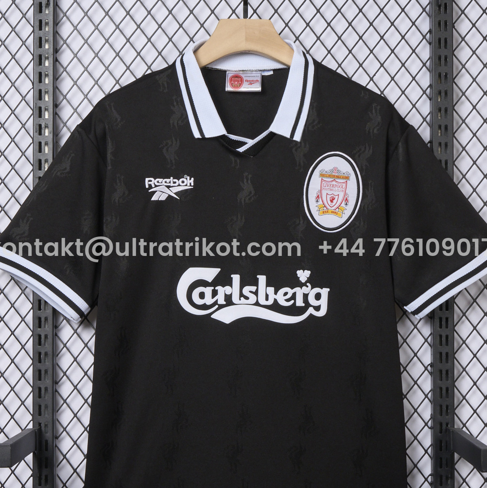 UltraTrikot-Retro Liver.pool 1996-97 Black Special Jersey