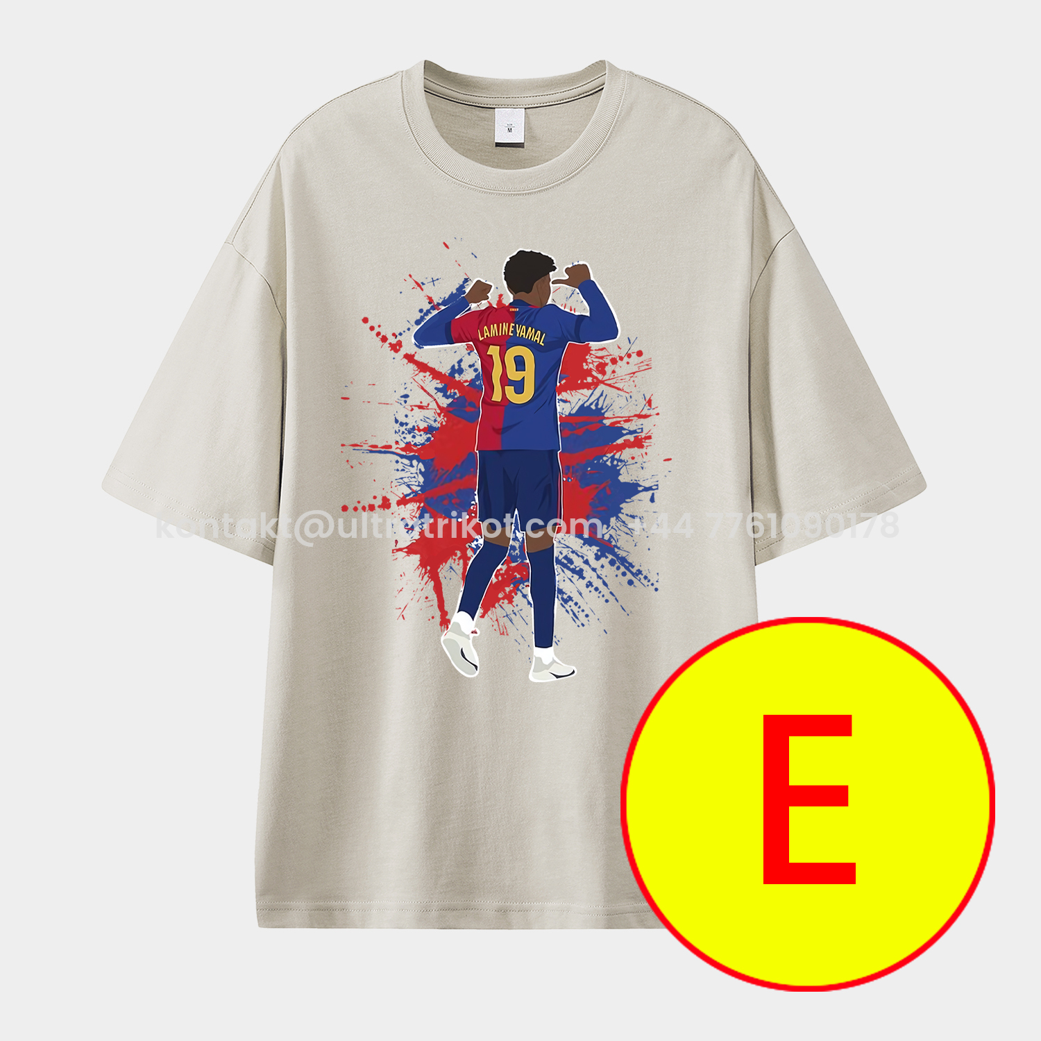 UltraTrikot-LAMINE YAMAL - Barcelona No. 10 Legend Continues 2025 Unisex Pure Cotton T-shirt