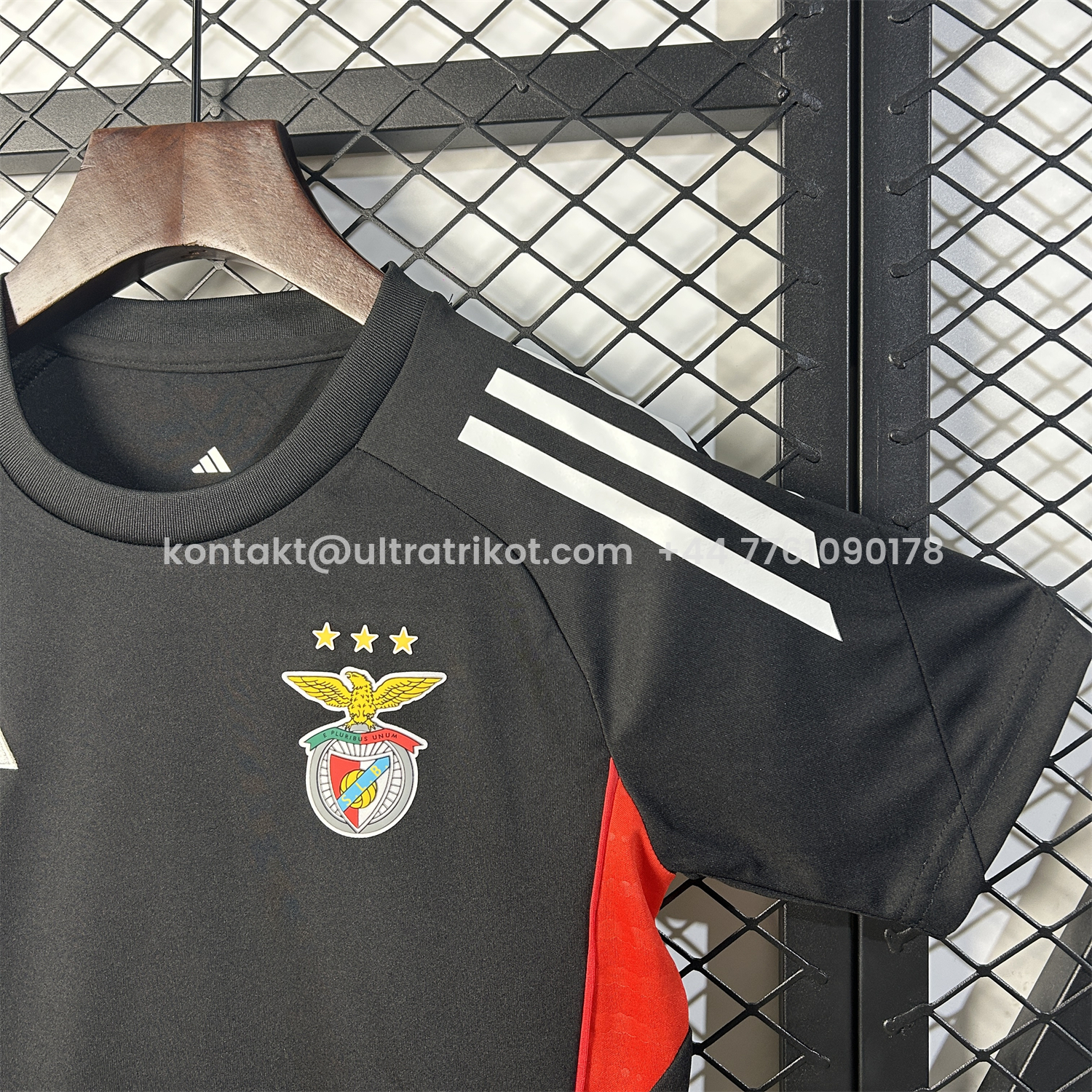 UltraTrikot-Benfica 25-26 Black Training Kids Kit