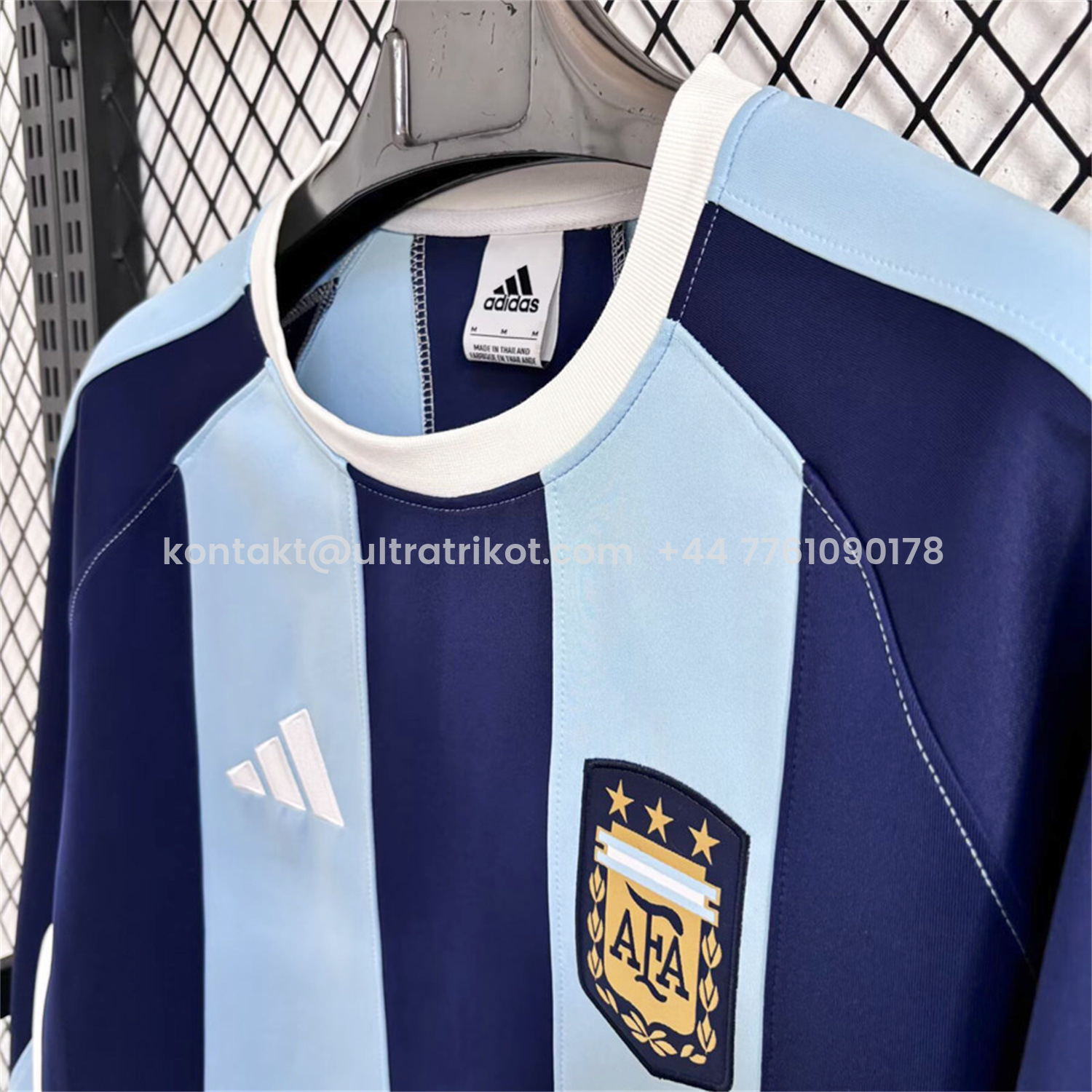 UltraTrikot-Argentina 25-26 Retro Style Unisex Pullover Hoodie