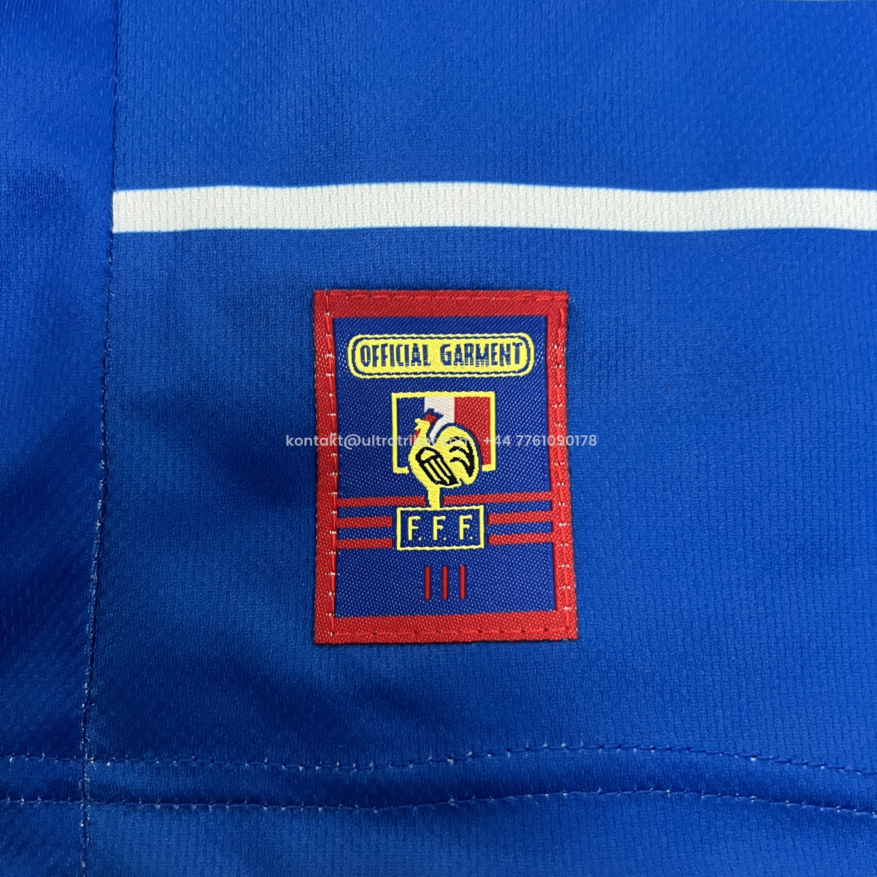 UltraTrikot-Retro France 1998 Home Stadium Kids Kit