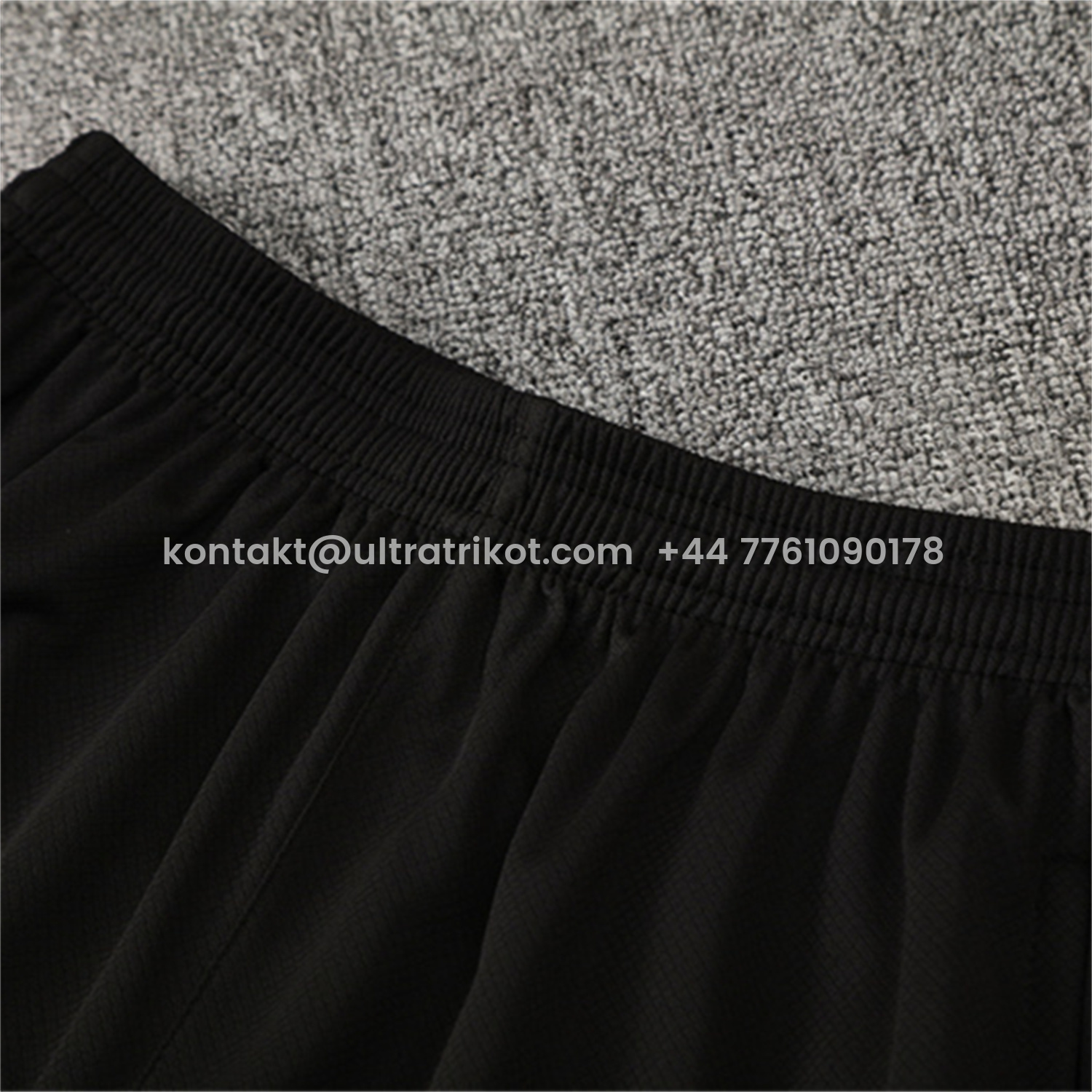 UltraTrikot-Brazil 25-26 Short-Sleeve Training Set - Yellow Top & Black Shorts