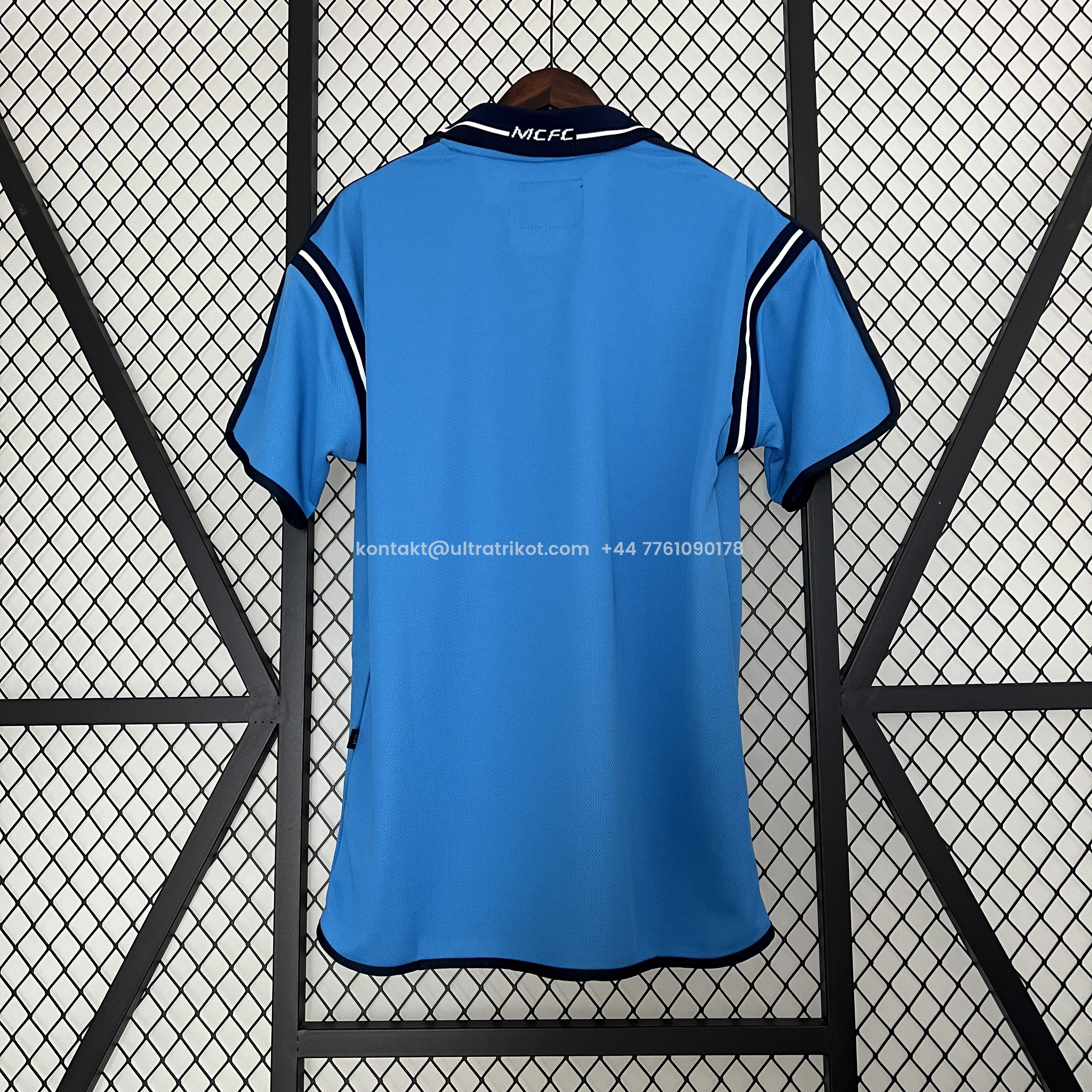 UltraTrikot-Retro Manchester City 2002-03 Home Stadium Jersey