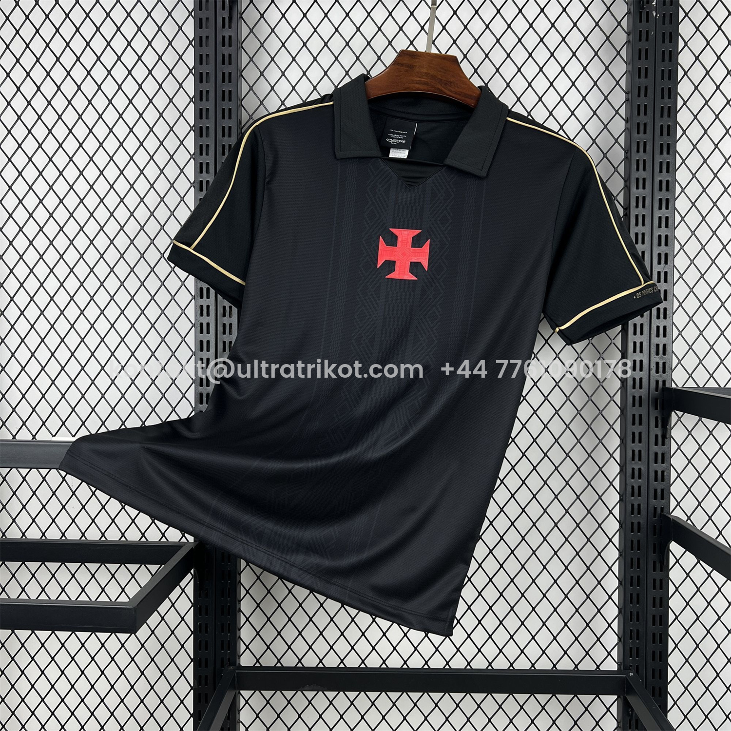 UltraTrikot-Vasco da Gama 25-26 Black Special Jersey - Fans Version