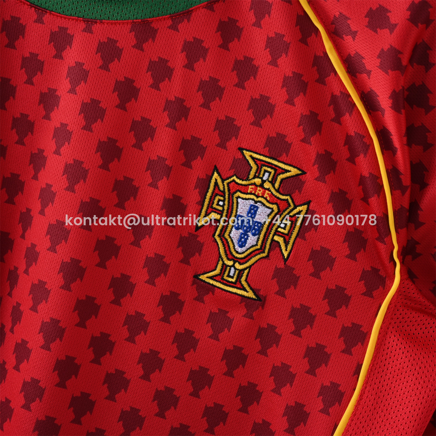 UltraTrikot-Retro Portugal 2004 Home Jersey