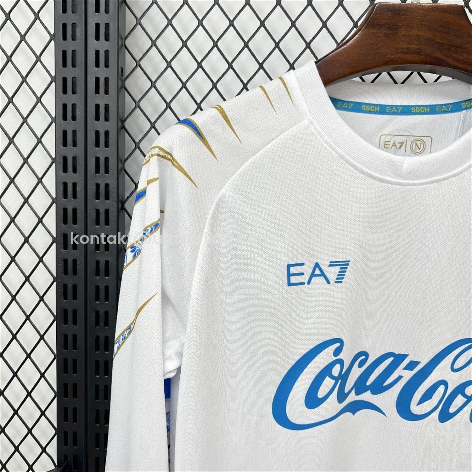 UltraTrikot-Napoli 25-26 CocaCola White Special Jersey - Fans Version
