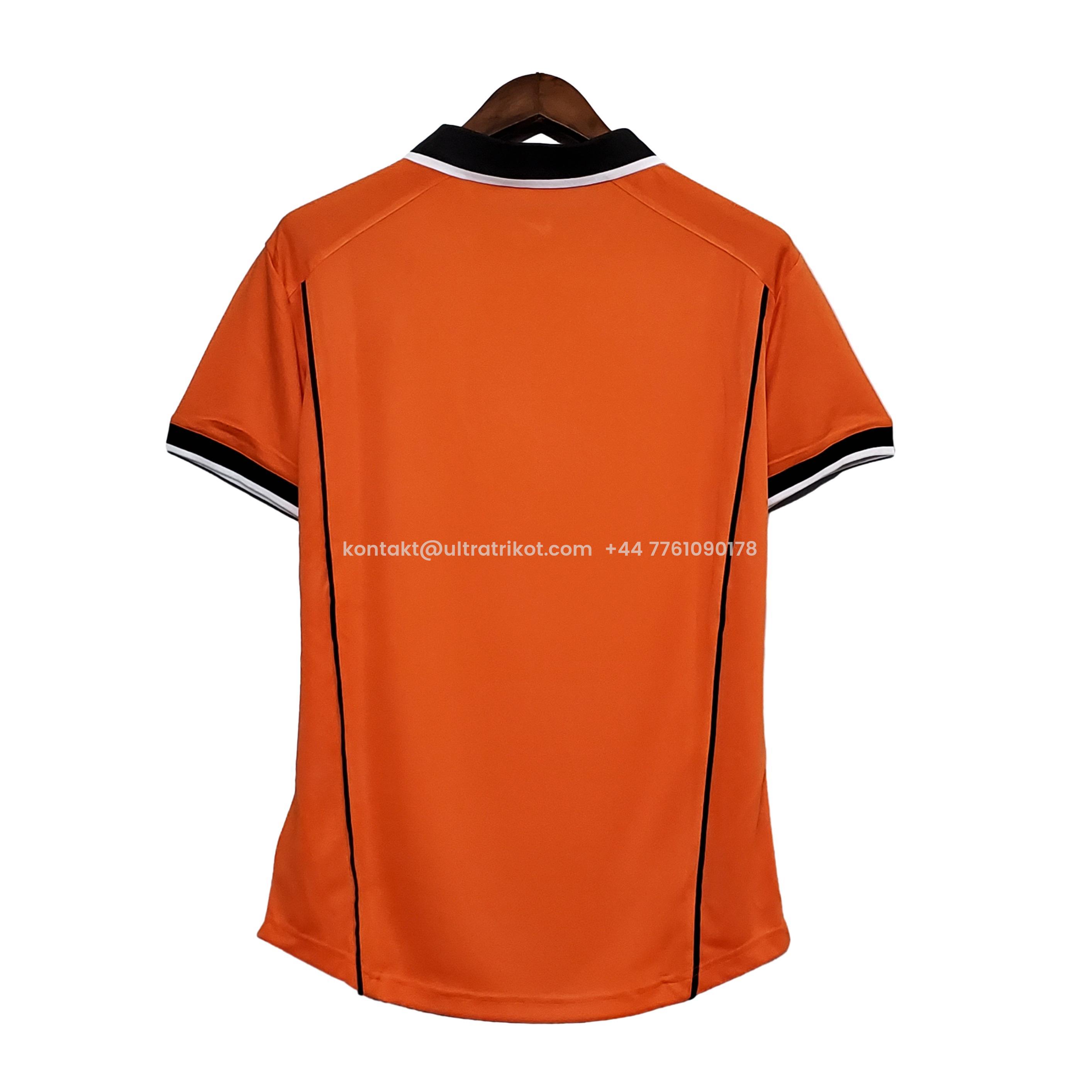UltraTrikot-Retro Netherlands 1998 Home Stadium Jersey