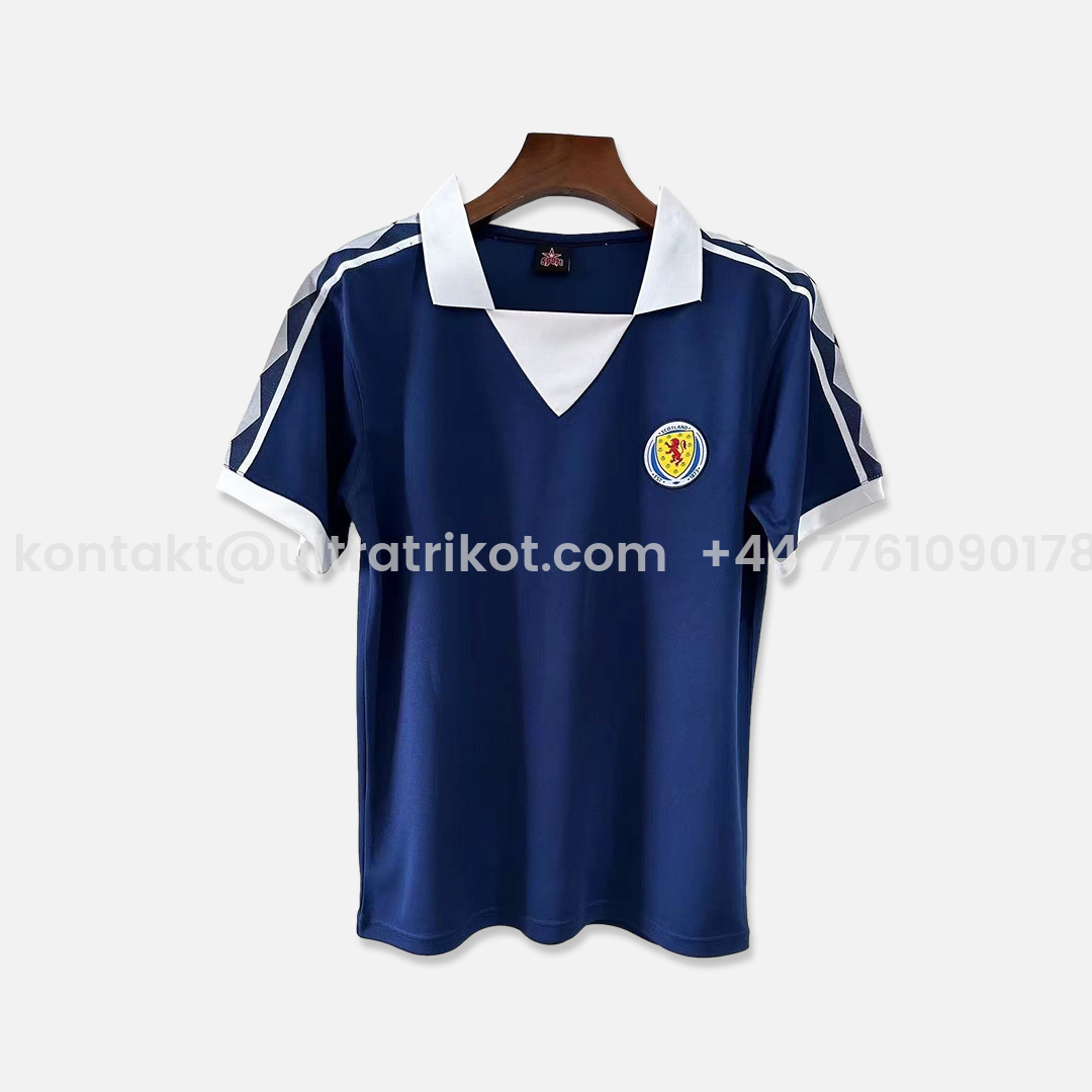 UltraTrikot-Retro S-c-o.t l.a-n.d 1978 Home Jersey