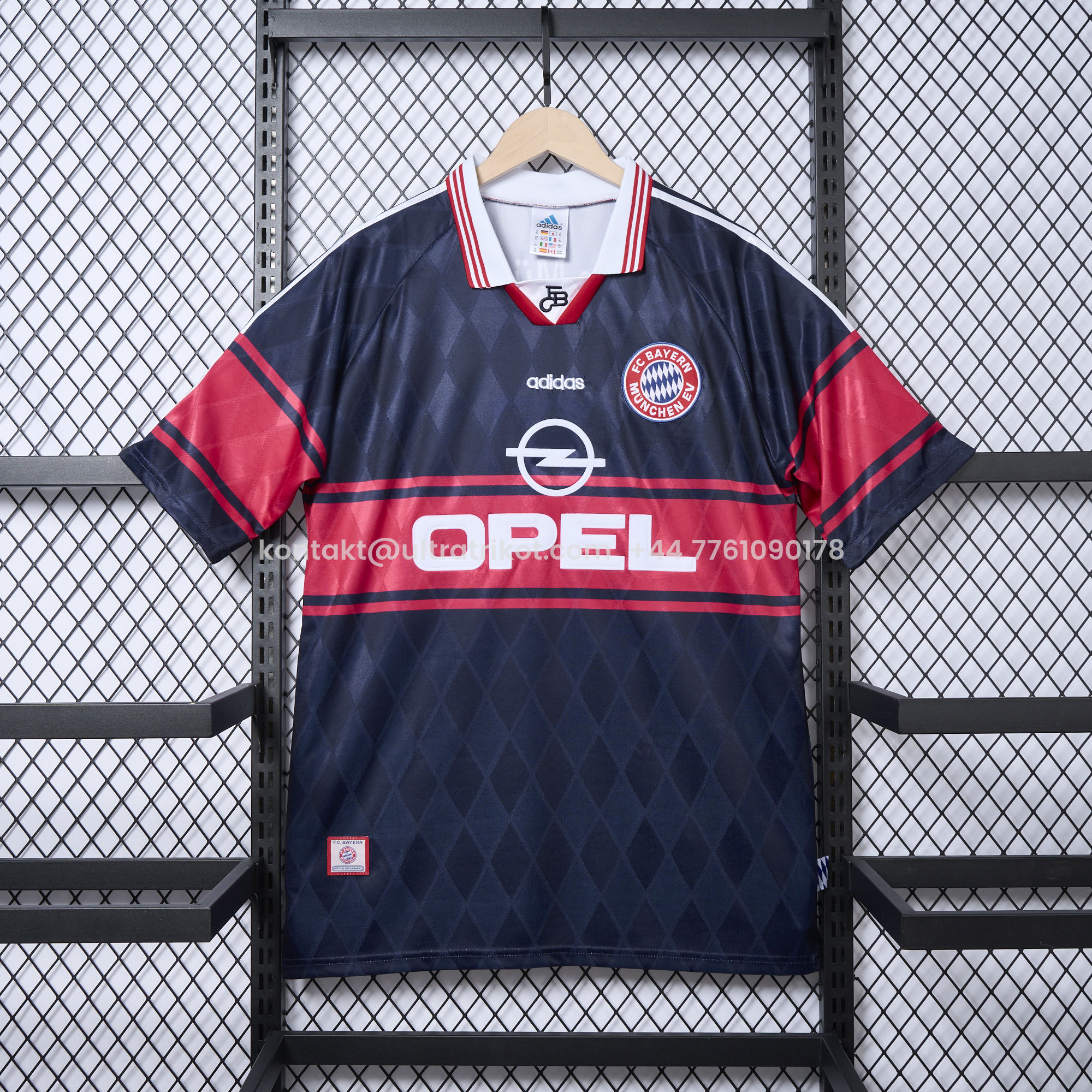 UltraTrikot-Retro Bayern Munich 1997-99 Home Stadium Jersey