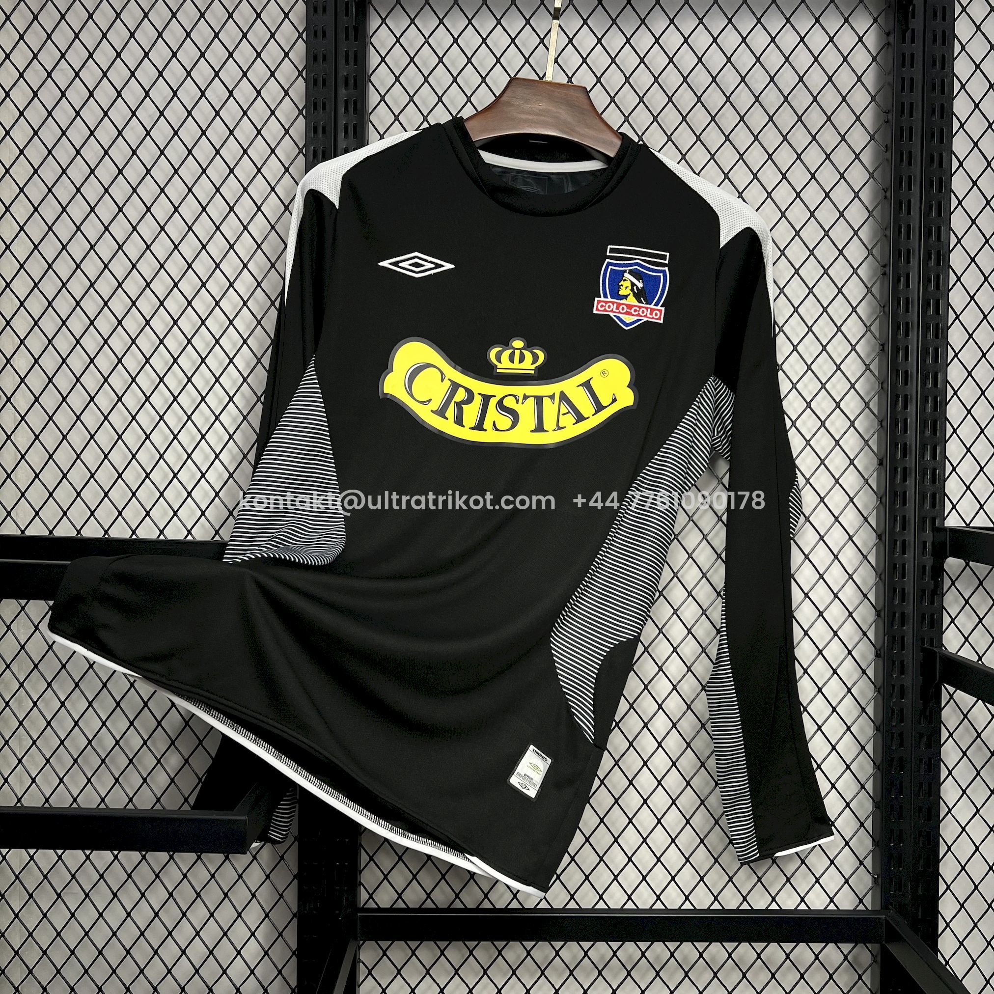 UltraTrikot-Retro Colo Colo 2006 Away Long Sleeve Jersey