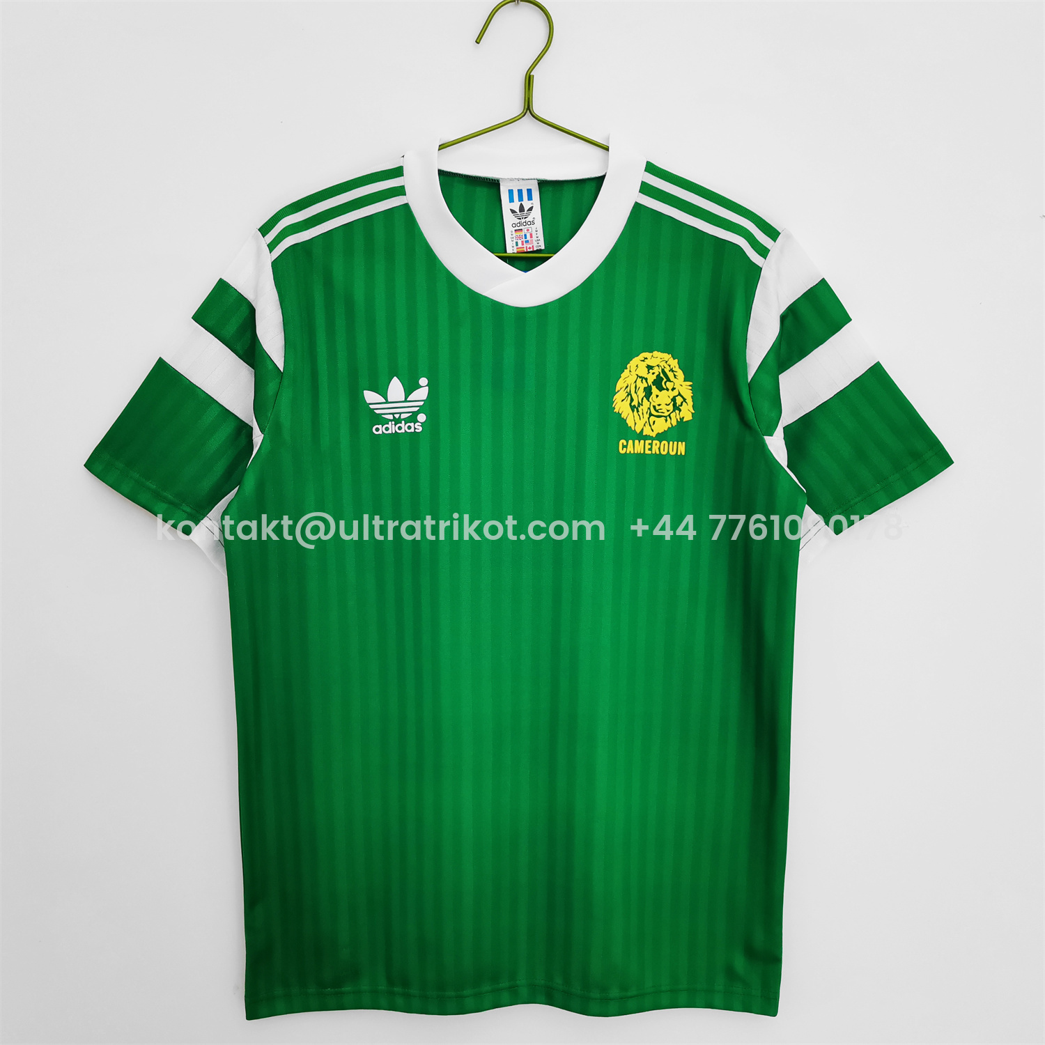 UltraTrikot-Retro Cameroon 1990 Home Jersey