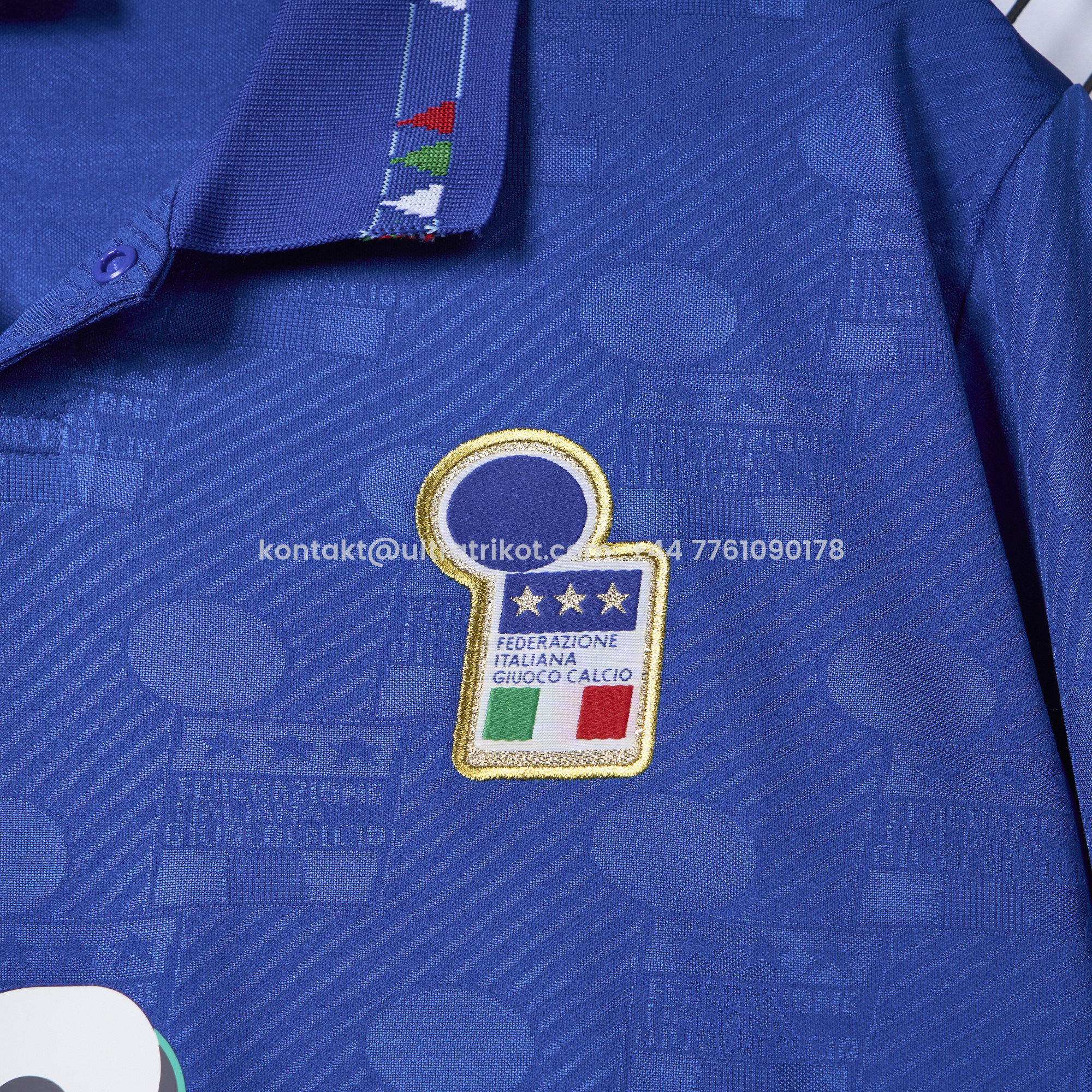 UltraTrikot-Retro Italy 1994 Home Stadium Jersey