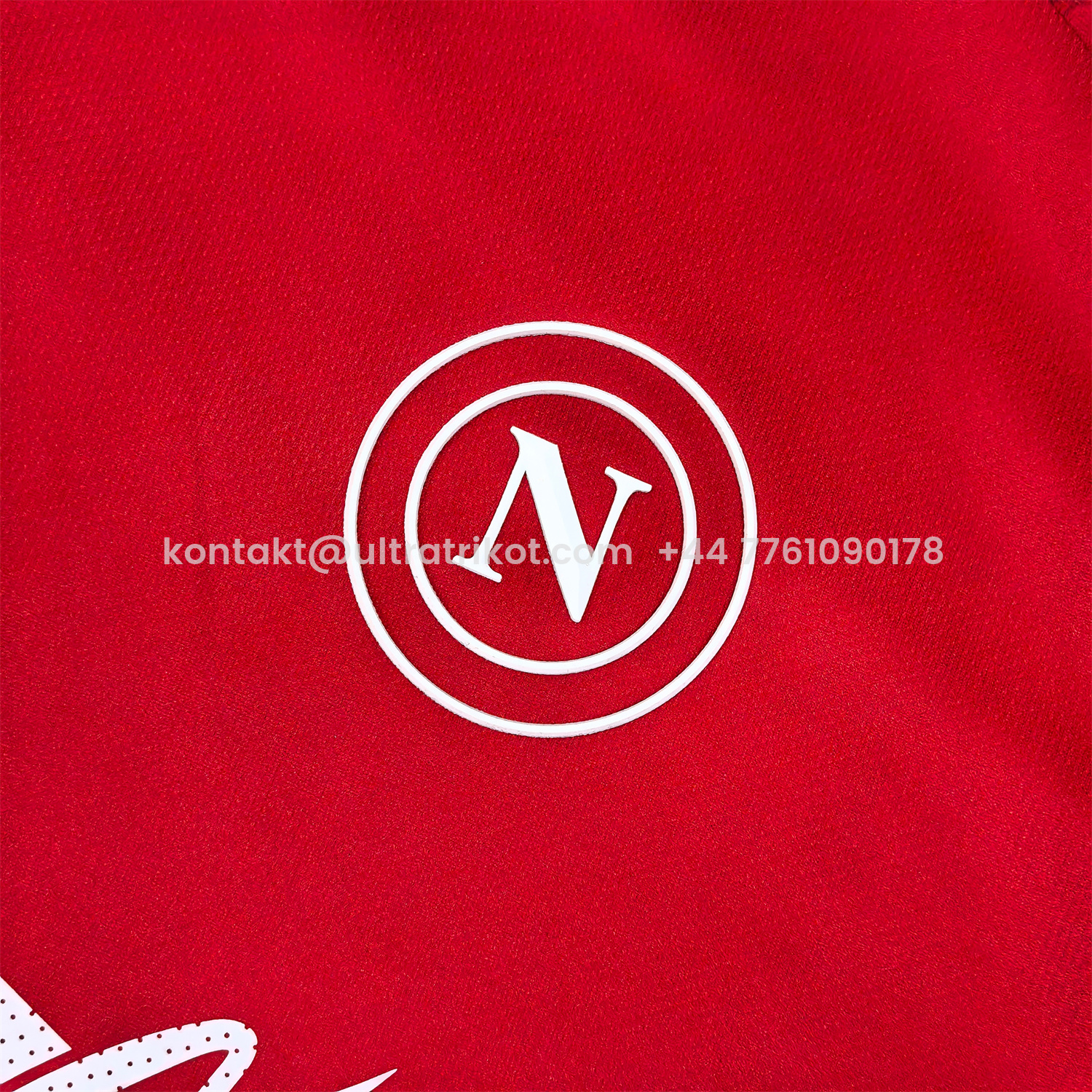 UltraTrikot-Napoli 24-25 Red Pre-Match Training Jersey - Fans Version