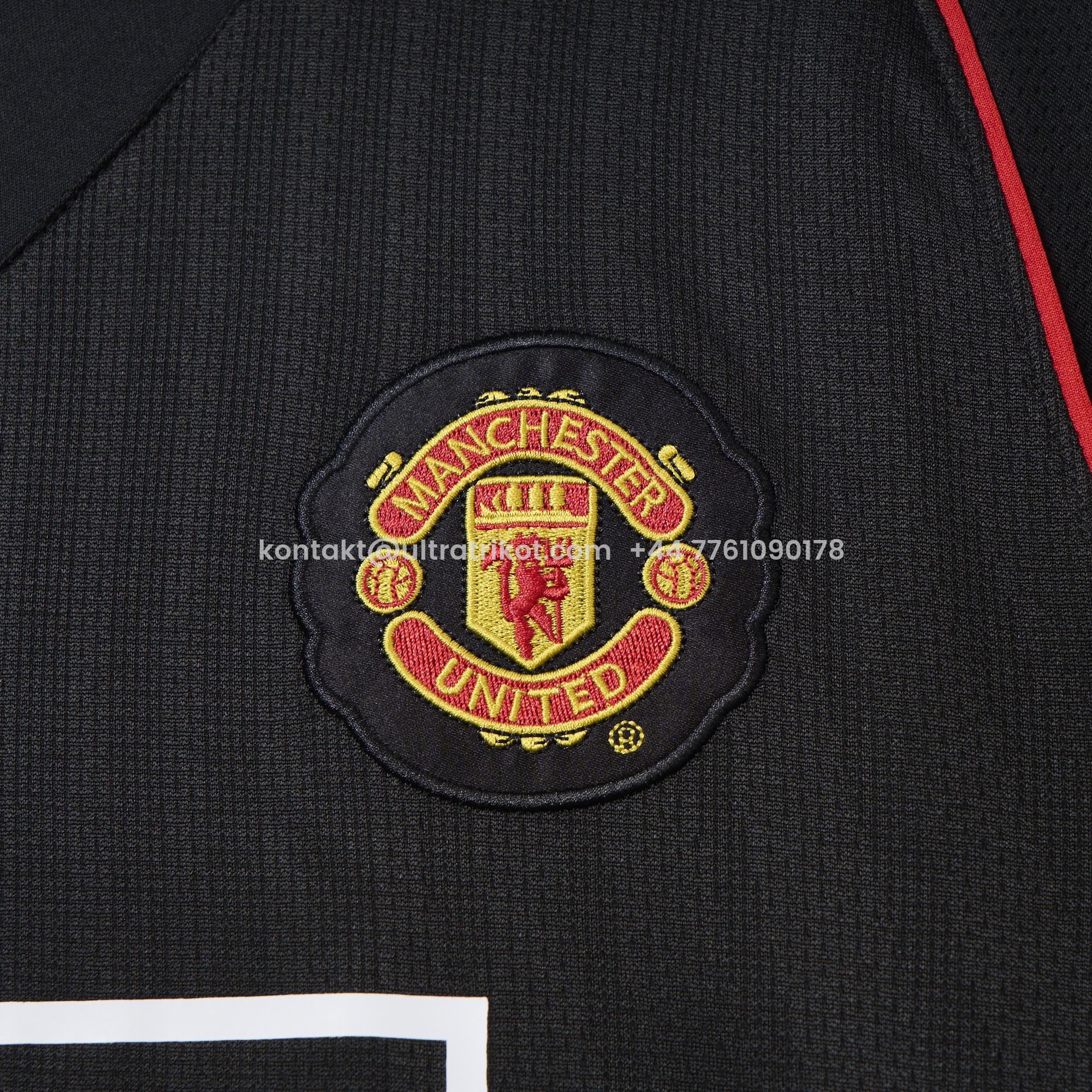 UltraTrikot-Retro Manchester United 07-08 Away Long Sleeve Jersey