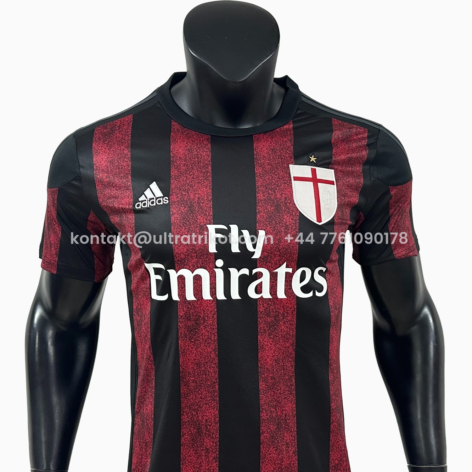 UltraTrikot-Retro AC Milan 2015-16 Home Jersey