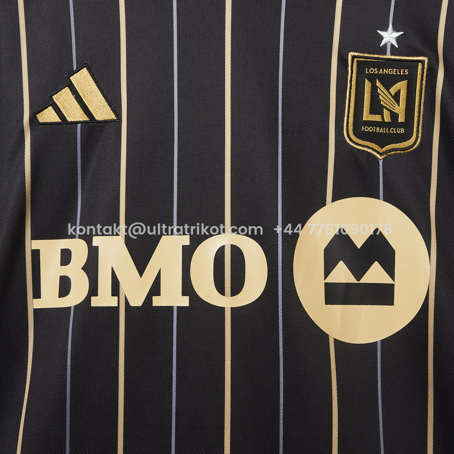 UltraTrikot-Los Angeles FC 25-26 Home Black Jersey - Fans Version