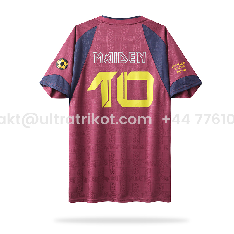UltraTrikot-Retro Iron Maiden 2010 Away Jersey