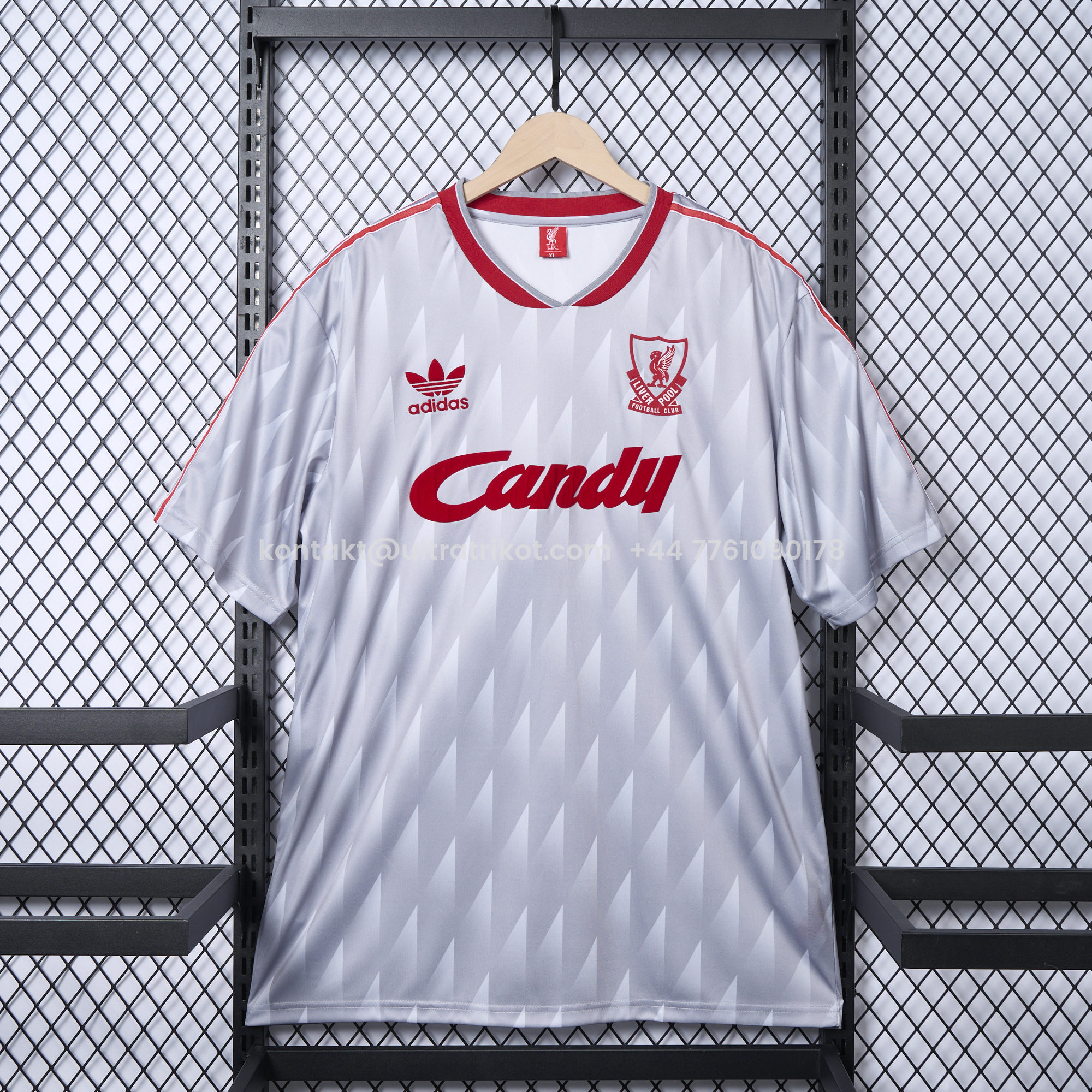 UltraTrikot-Retro Liver.pool 1989-91 Away Stadium Jersey