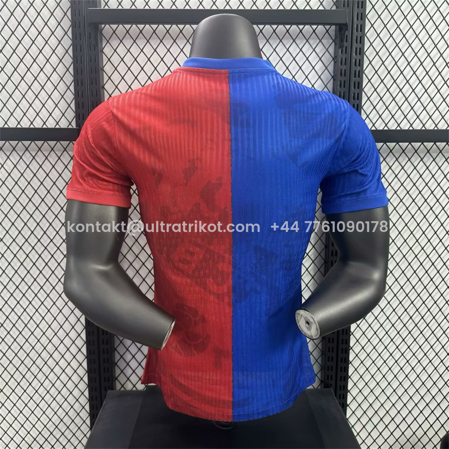UltraTrikot-Barcelona x Travis Scott 25-26 Red & Blue Special Jersey - Player Version