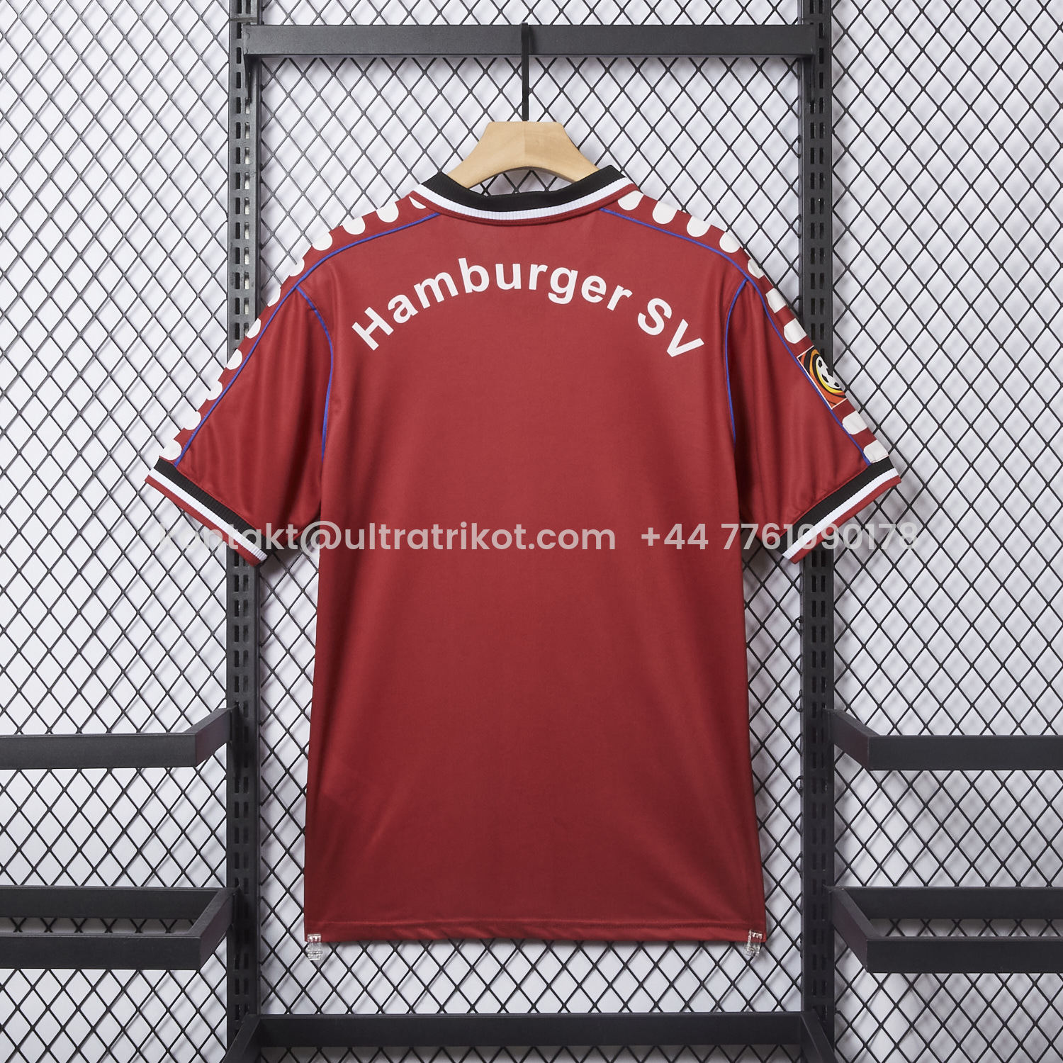 UltraTrikot-Retro Hamburger SV 1999-00 Third Red Jersey