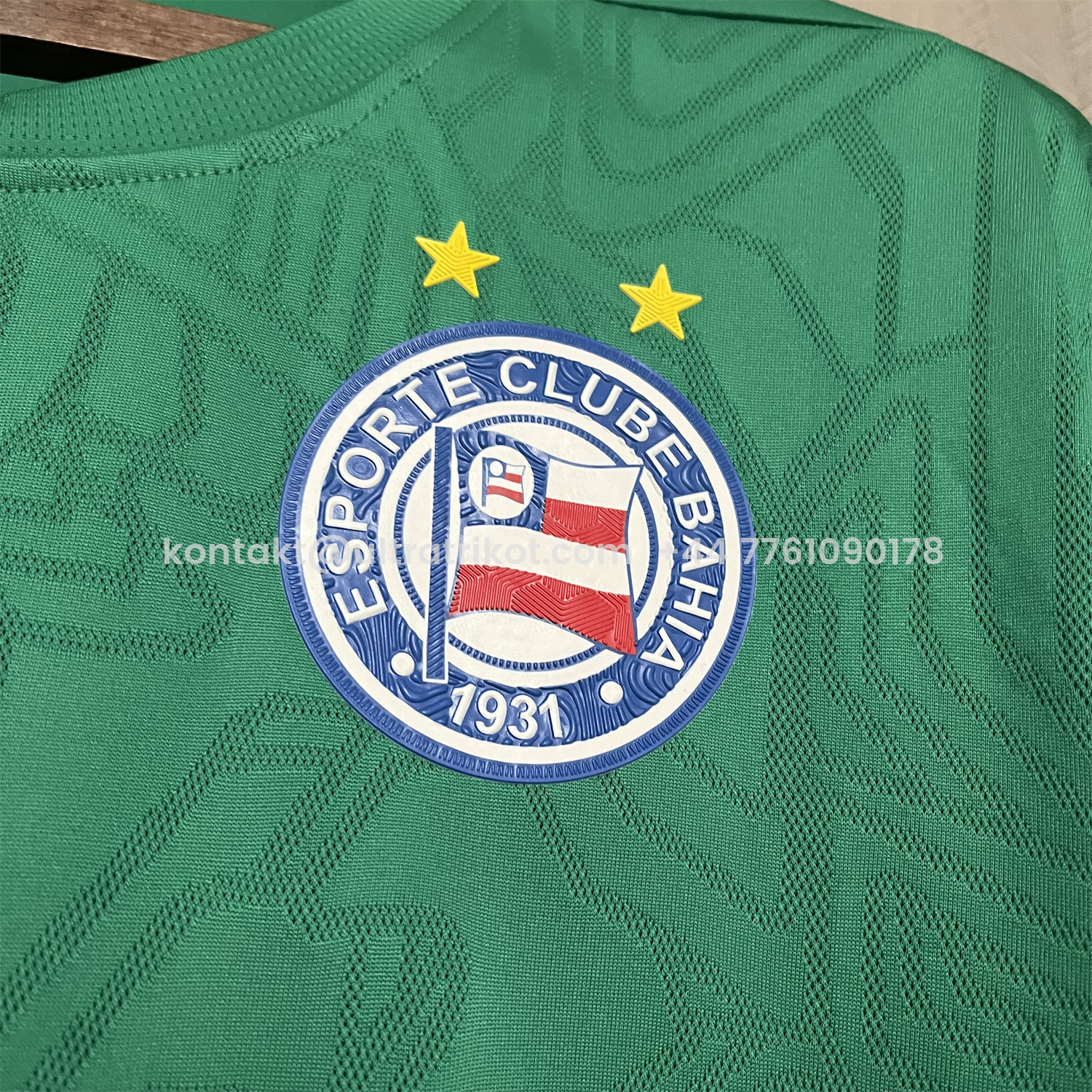 UltraTrikot-Bahia 25-26 Green Training Jersey - Fans Version