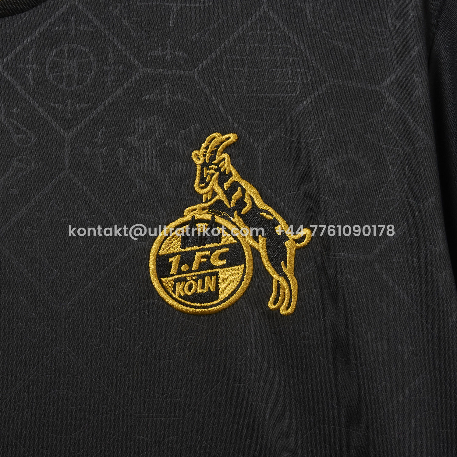 UltraTrikot-Köln 25-26 Third Black Jersey - Fans Version