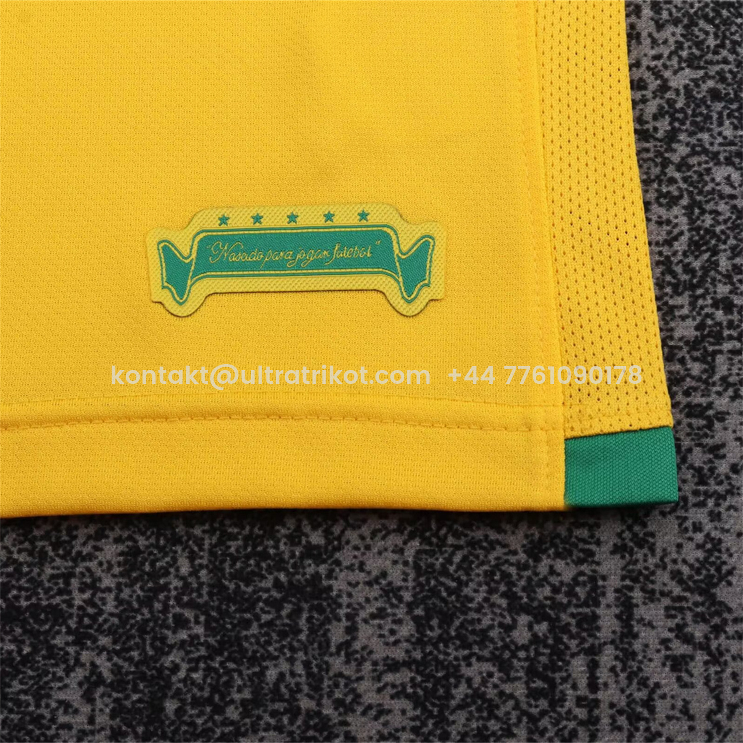 UltraTrikot-Retro Brazil 2006 Home Kids Kit