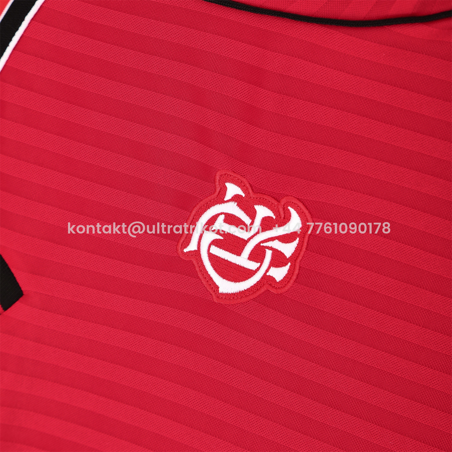 UltraTrikot-Flamengo 25-26 Short-Sleeve Training Set - Red Top & Black Shorts